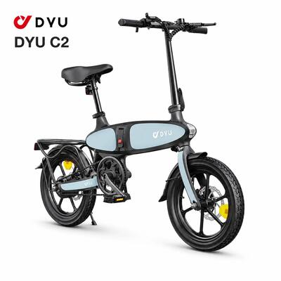 Dyu c2 opvouwbare elektrische fiets compacte stadsfiets 16