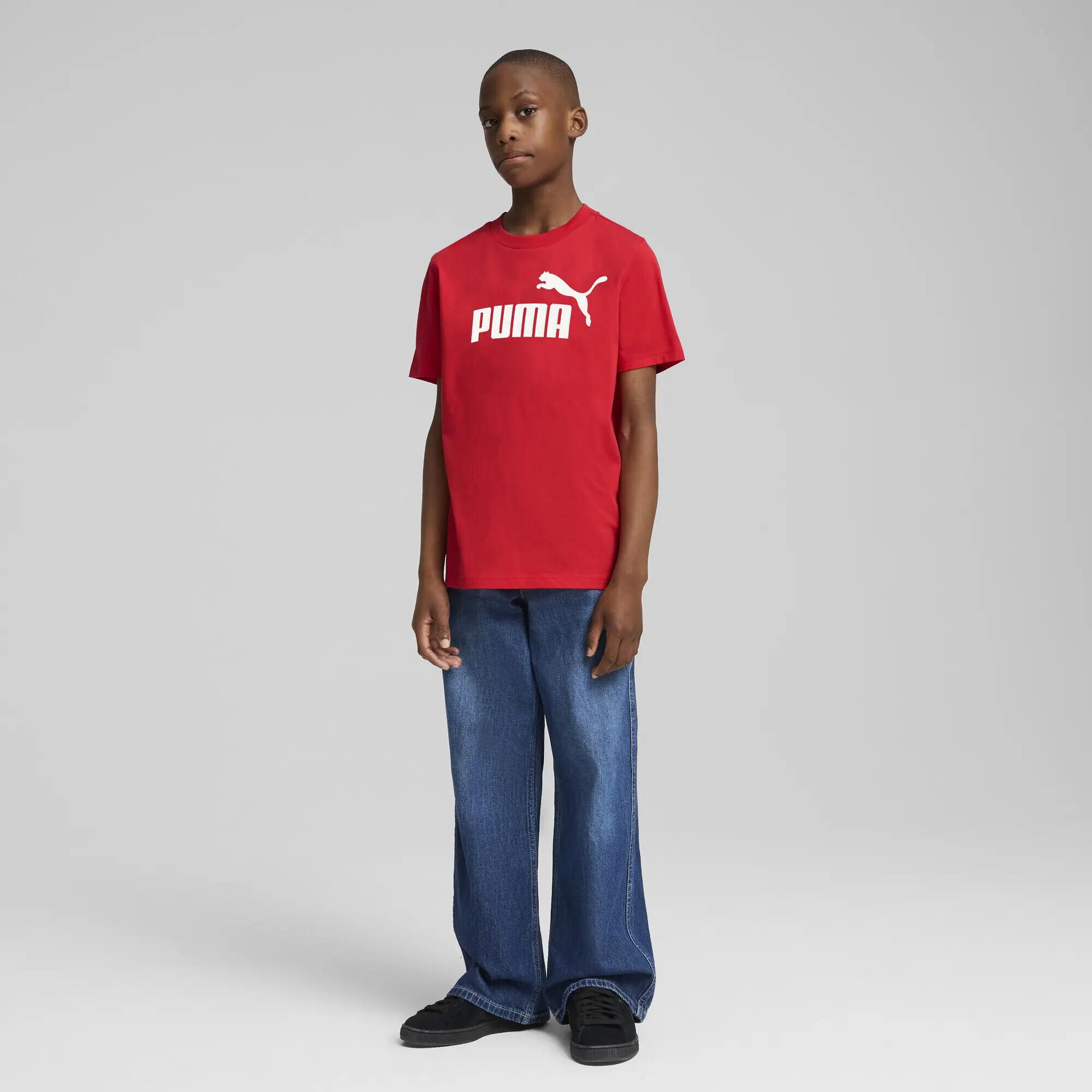 T-shirt con logo ESS N. 1 per ragazzi PUMA 5/7