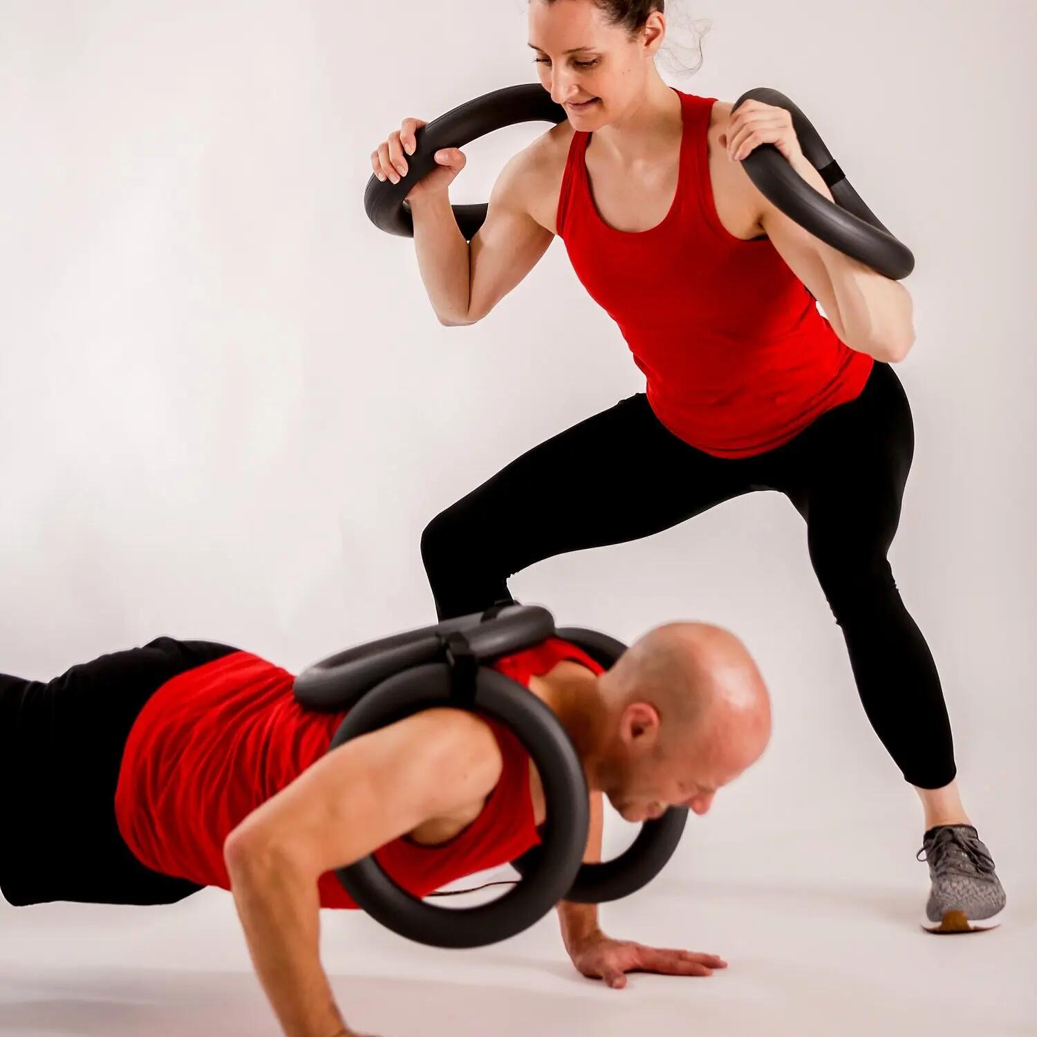 Gewichtsringe-Set TrainChain Fitness / Krafttraining Unisex Anthrazit 5/6