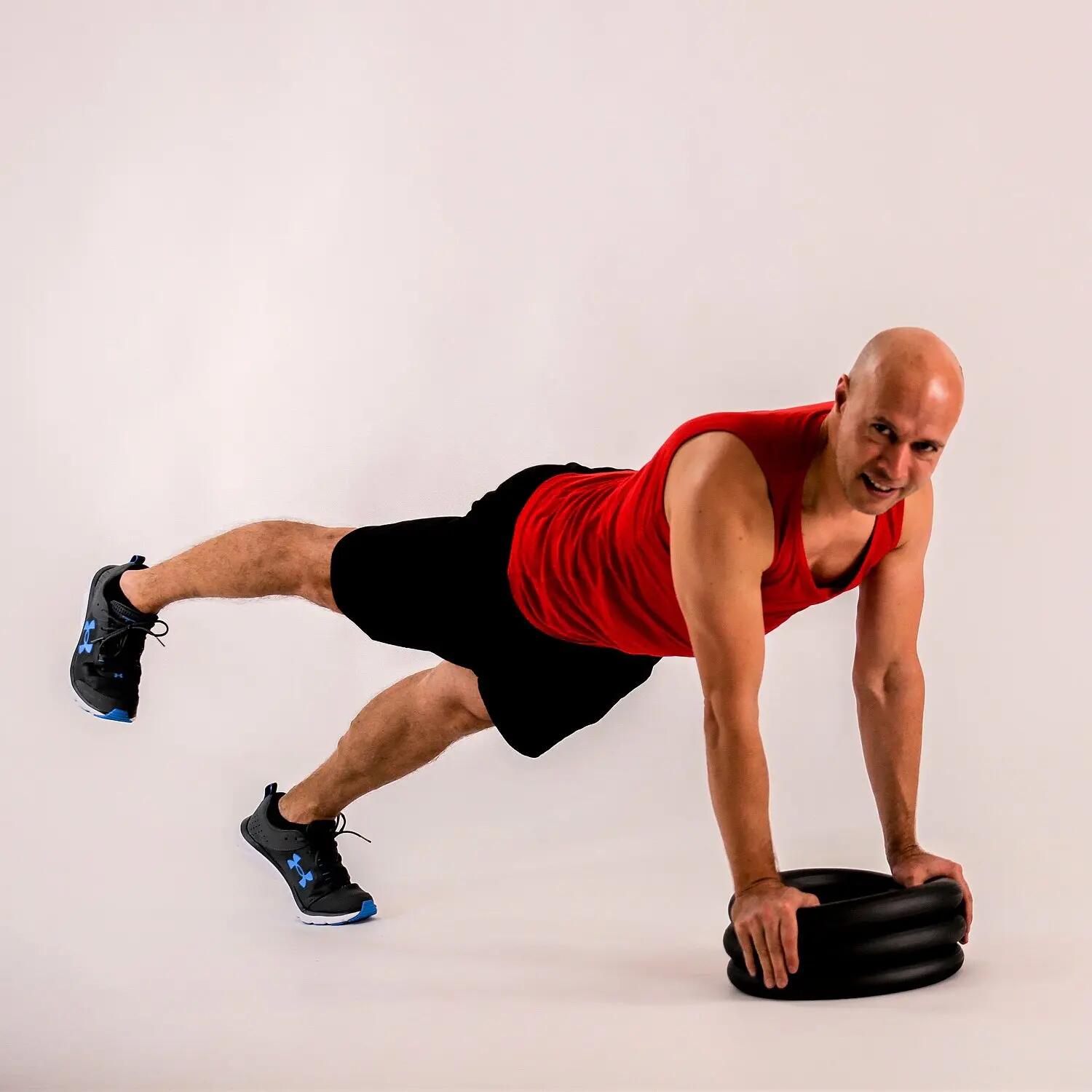 Gewichtsringe-Set TrainChain Fitness / Krafttraining Unisex Anthrazit 4/6