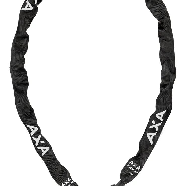 Axa Absolute 7-150 Chain Lock 110 cm - Black - High Security Level