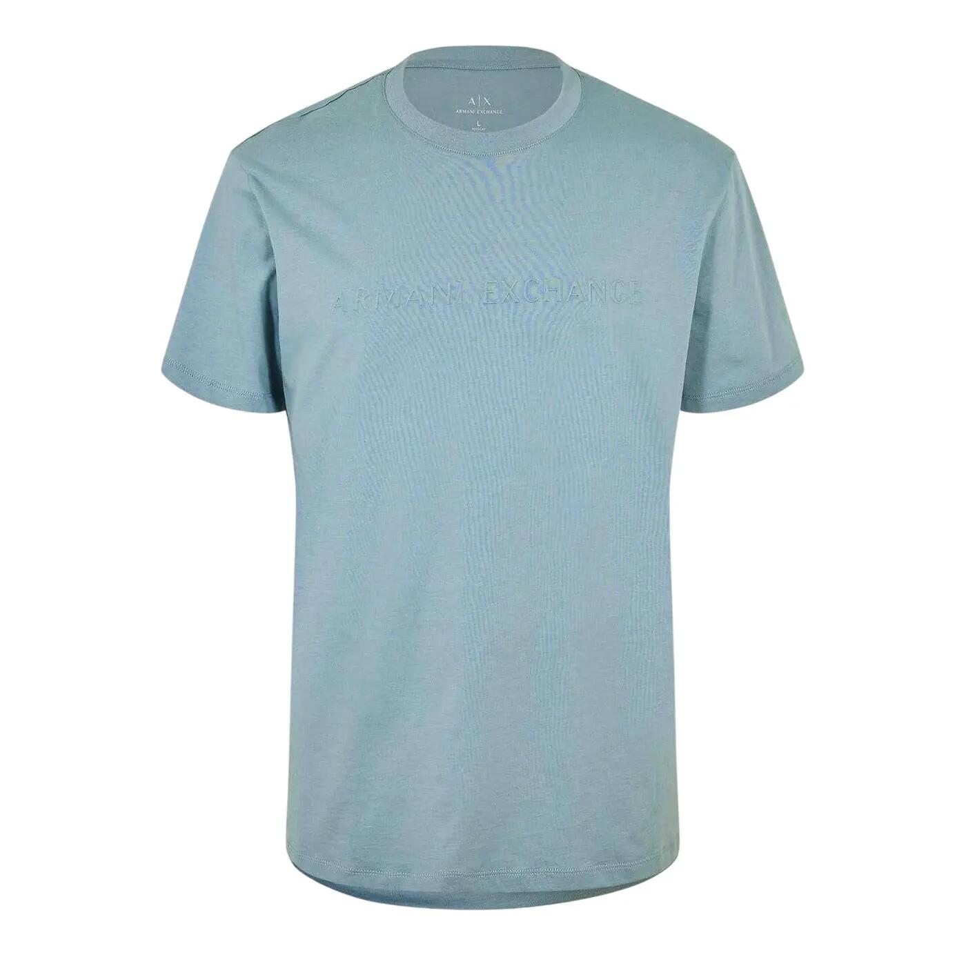 Armani Exchange Mens Embossed T-Shirt