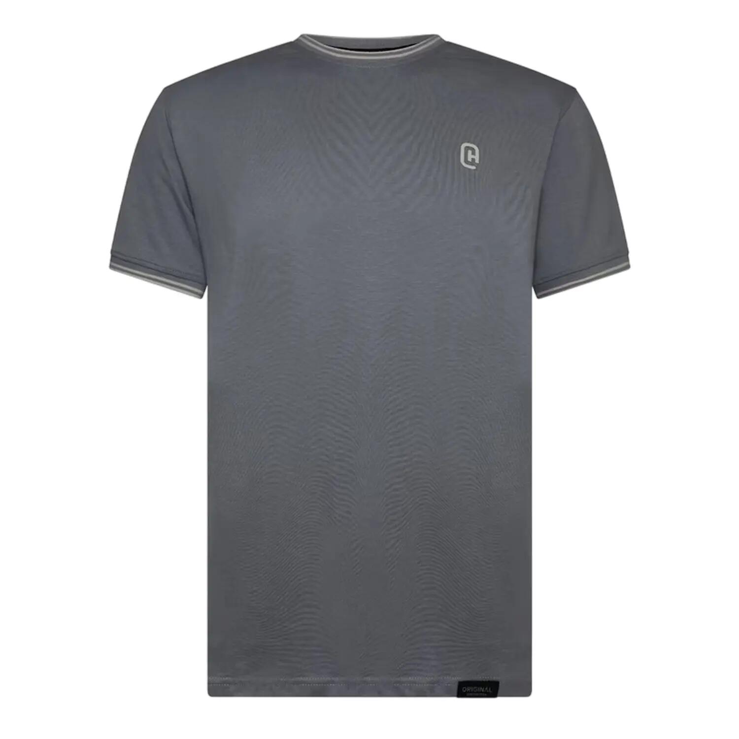 Crosshatch Mens Preece Contrast Striped T-Shirt