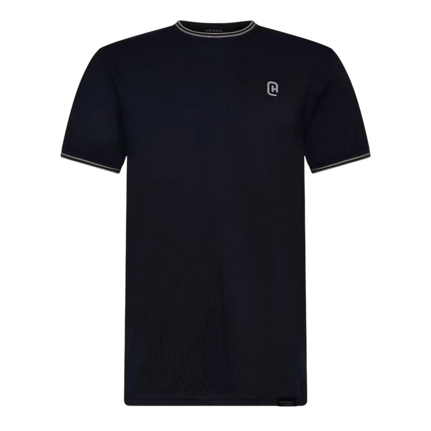 Crosshatch Mens Preece Contrast Striped T-Shirt