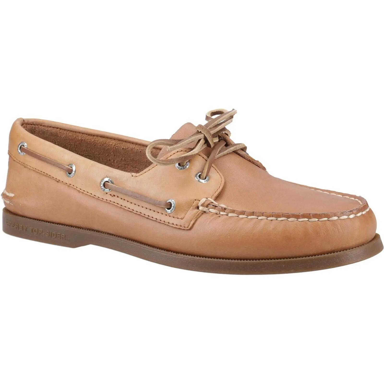 Sperry Mens Authentic Original Leather 2 Eyelet Boat Shoes