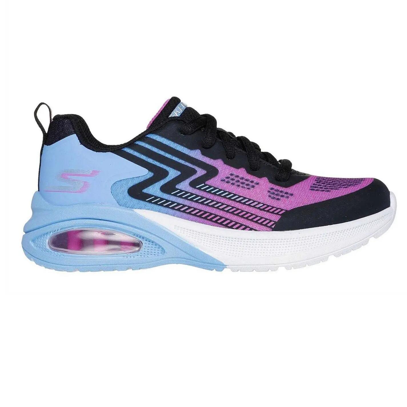 Skechers Girls Microspec Max Mesh Trainers