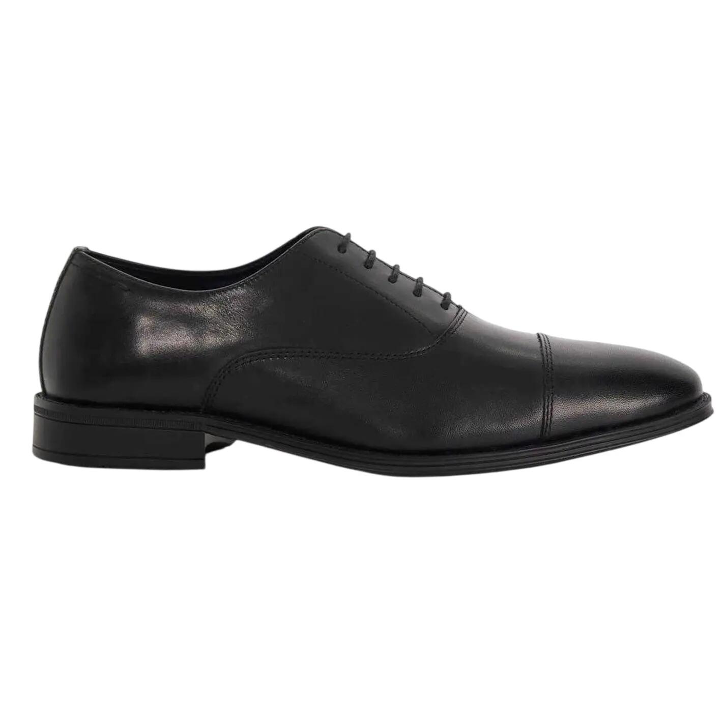 Dune London Mens Steffon Leather Oxford Shoes