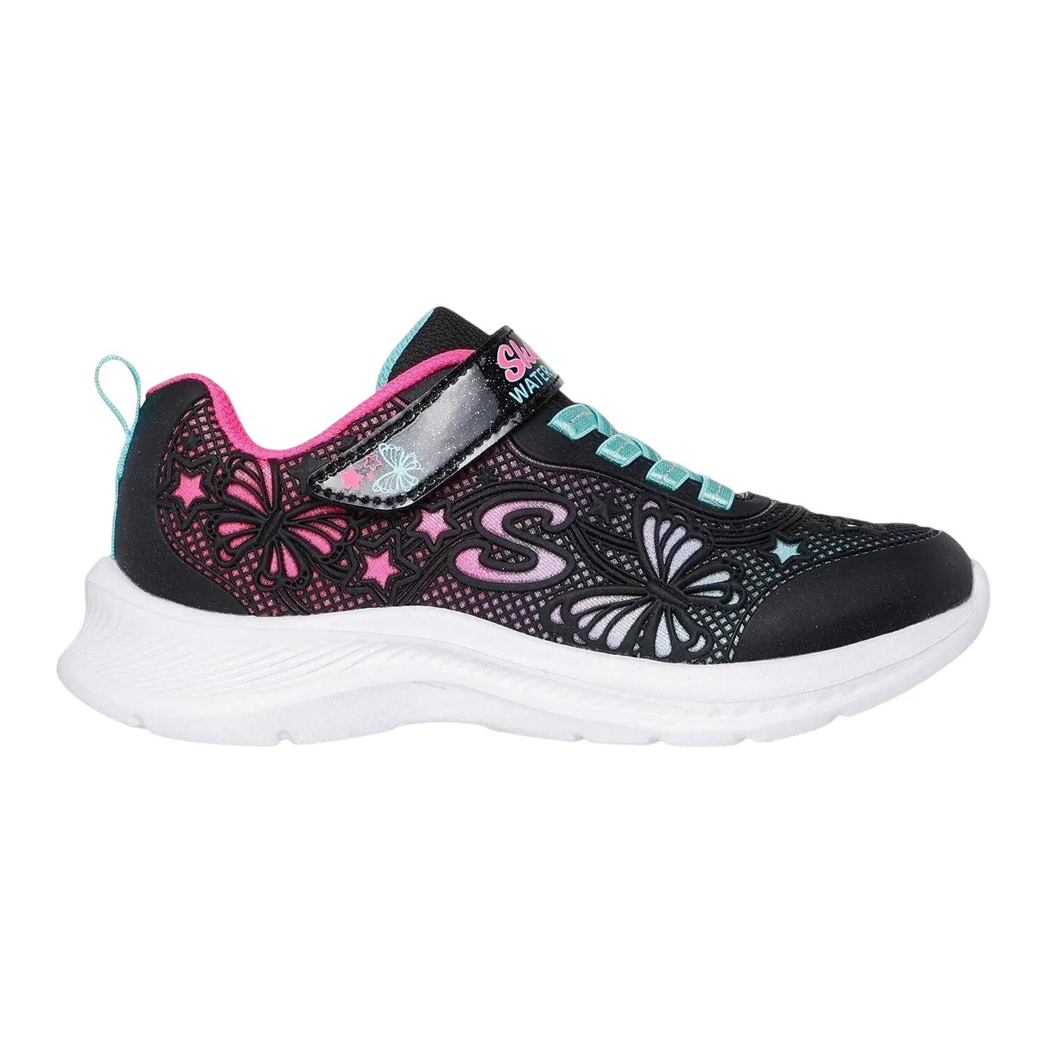 Skechers Girls Flower Low Cut Trainers
