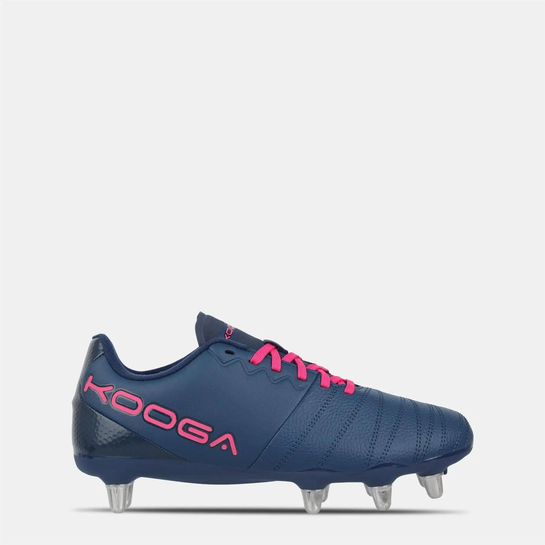 KooGa Mens Power SG Leather Rugby Boots