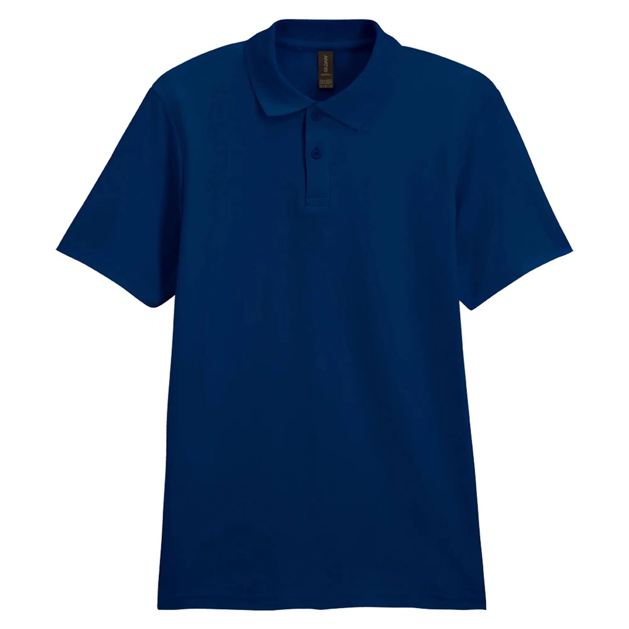 Gildan Mens SoftStyle Double Pique Polo Shirt