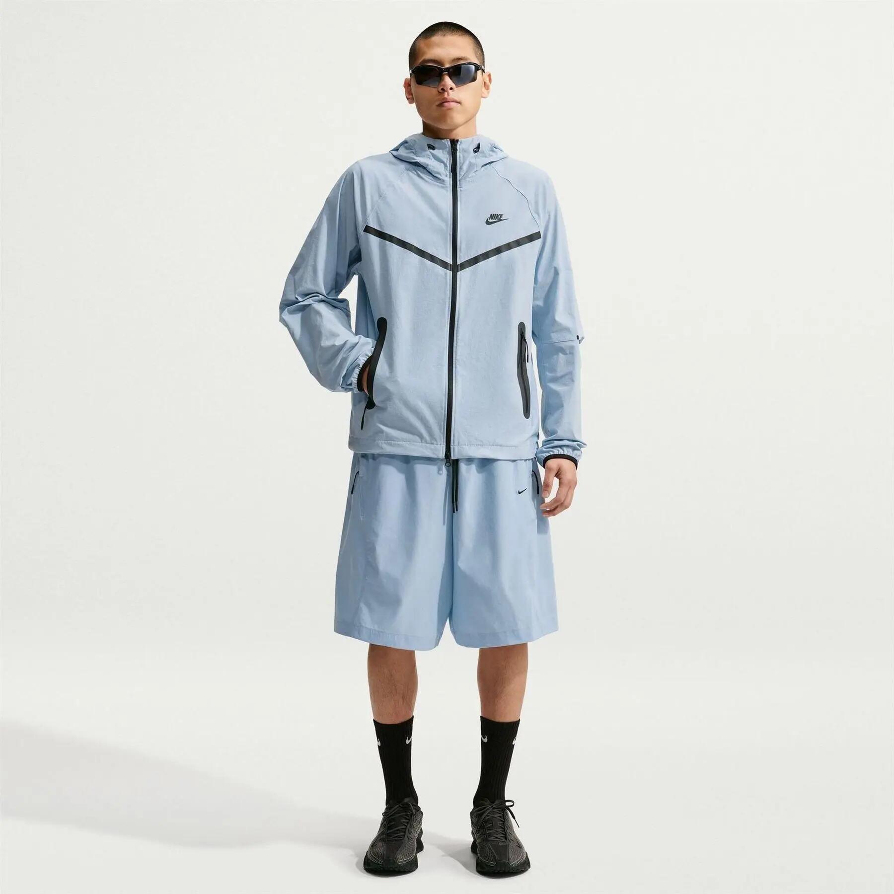 00’s NIKE ナイロンジャケット テック ベンチレーション ドローコード Nike Mens Tech Woven Hooded Jacket