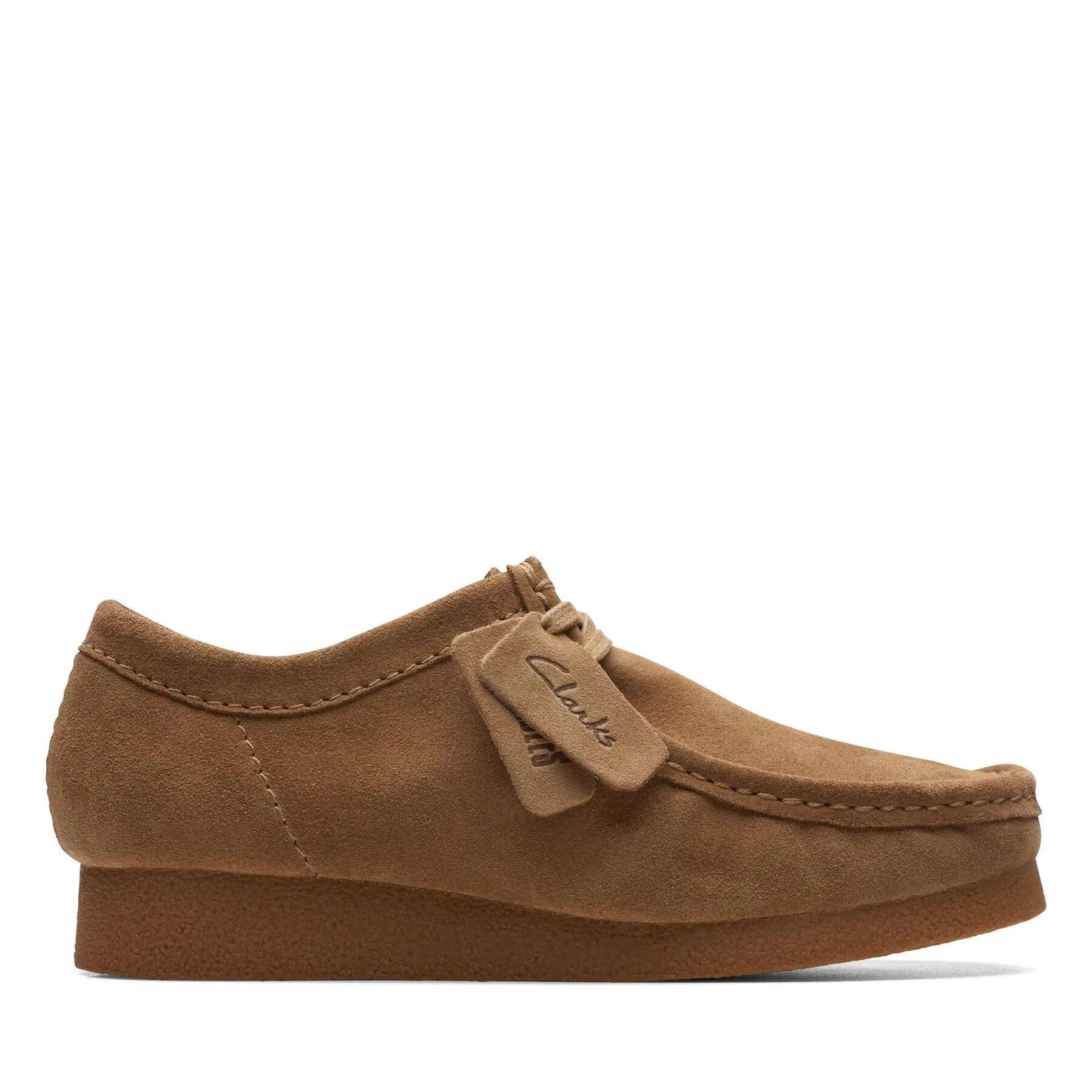 Clarks Mens Wallabee Suede Formal Shoes