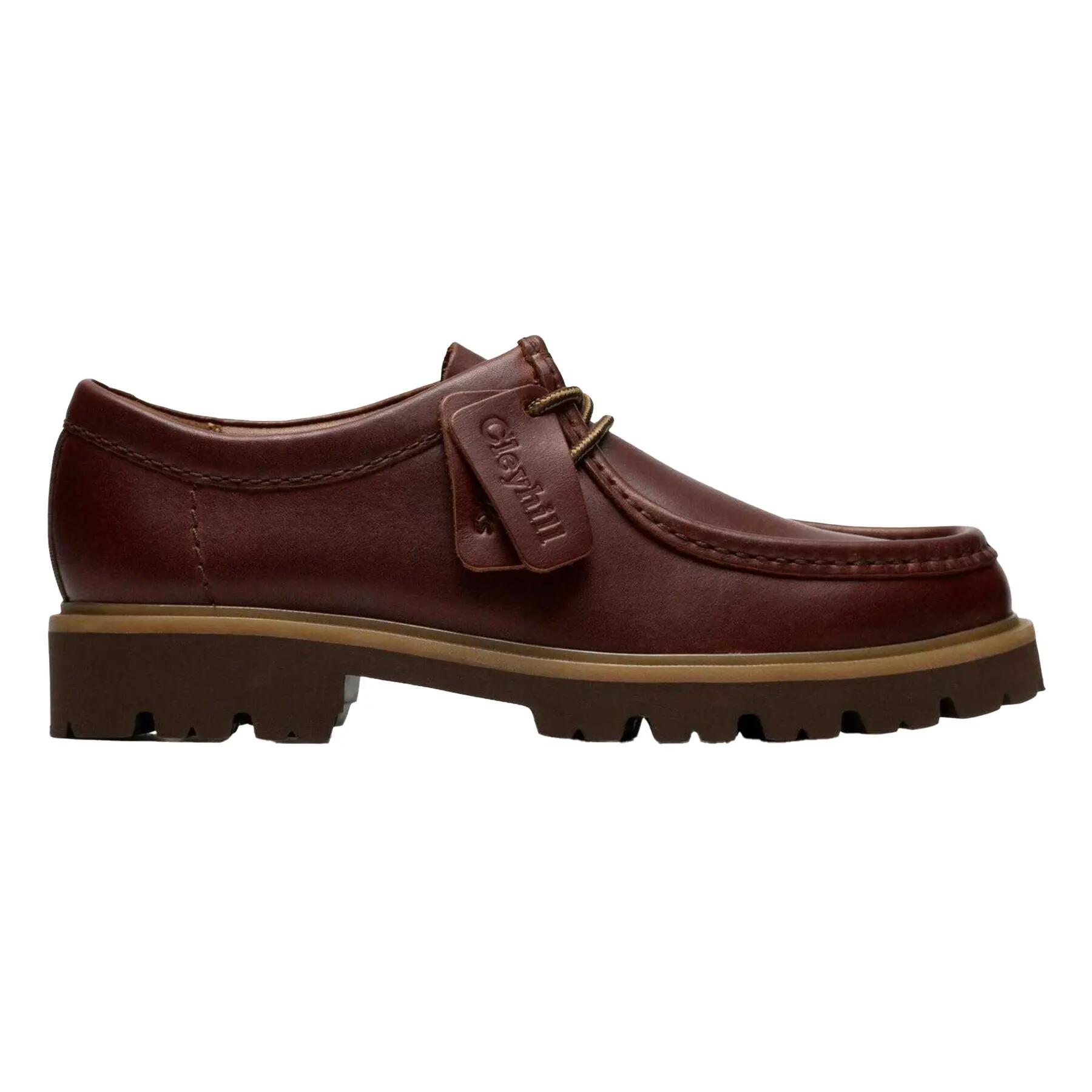 Clarks Mens Cleyhill Suede Moc Toe Dress Shoes