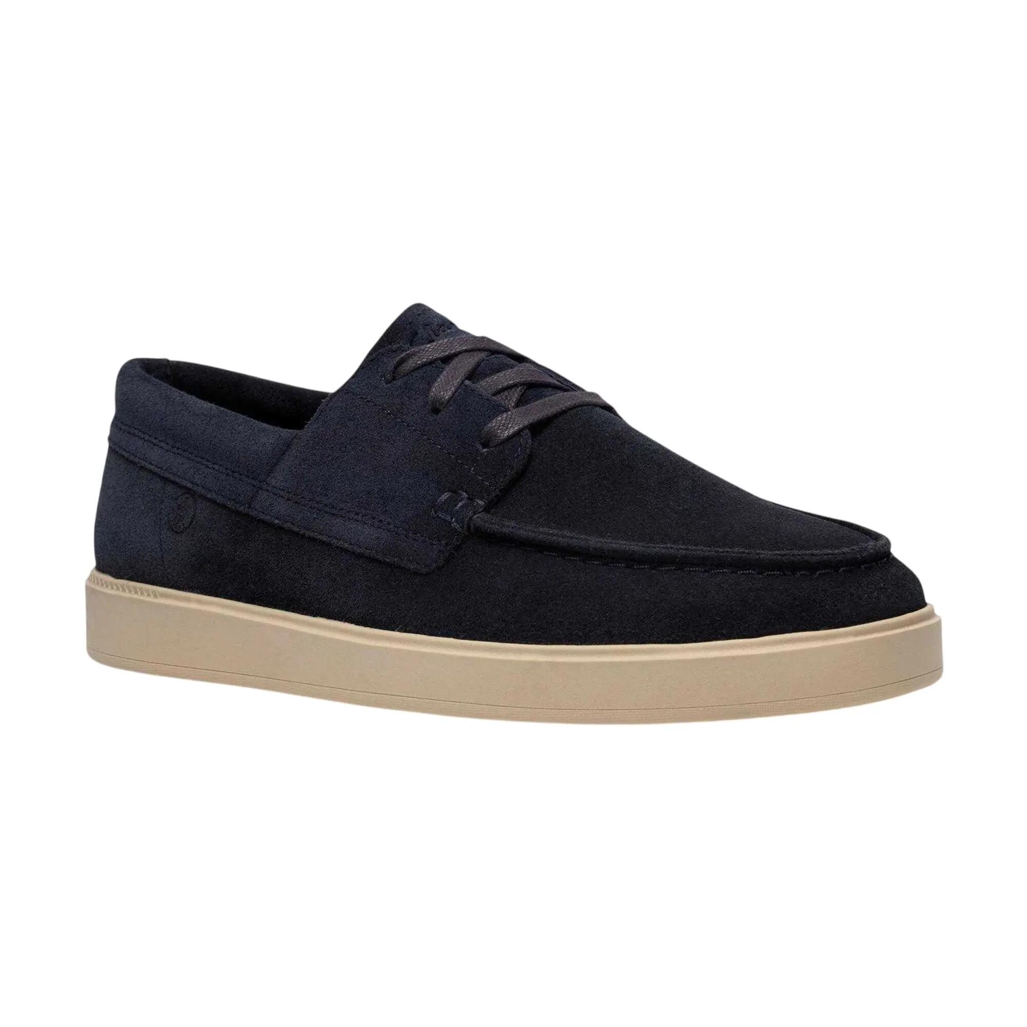 Clarks Mens Lockford Suede Boat Shoes