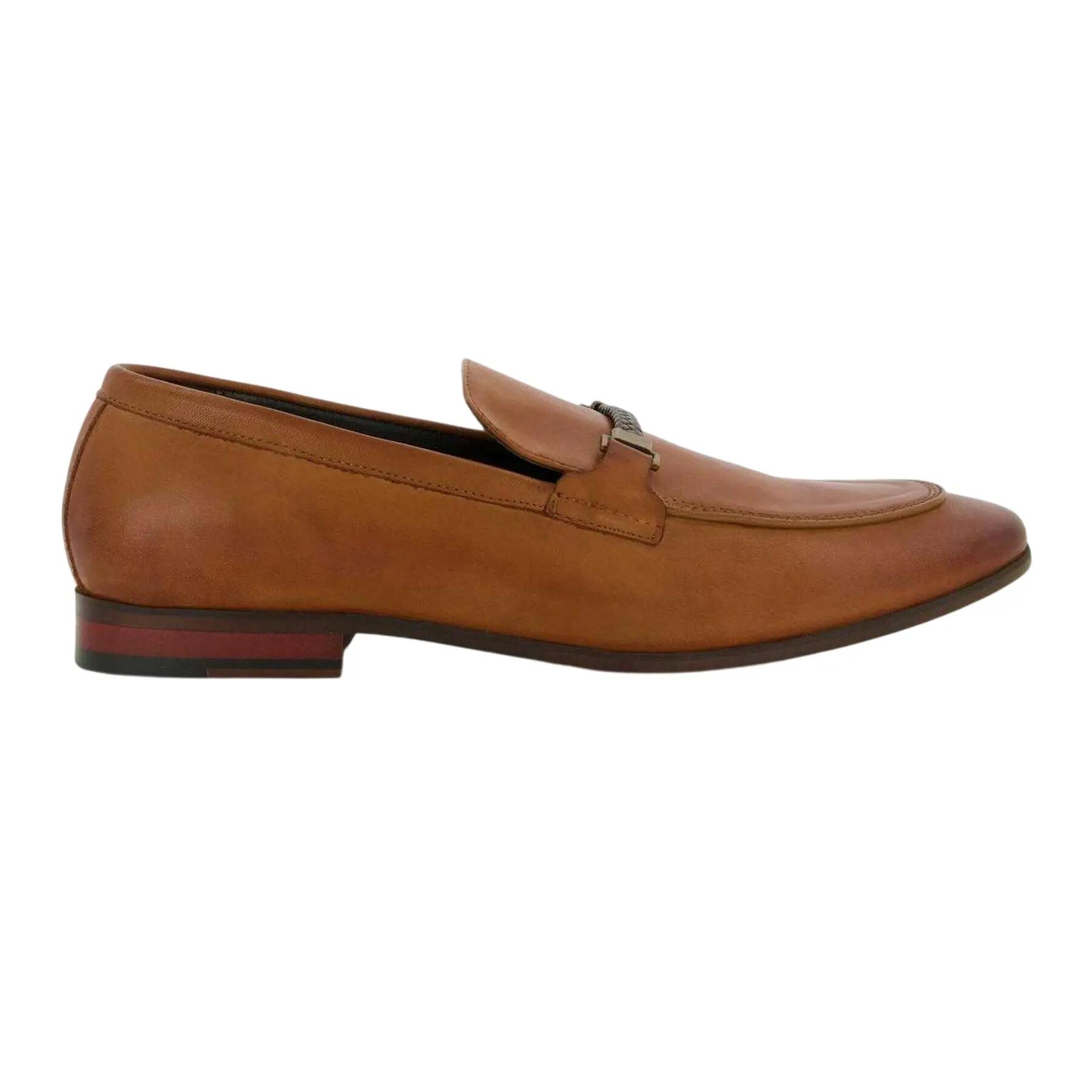 Dune London Mens Sheldon Leather Loafers