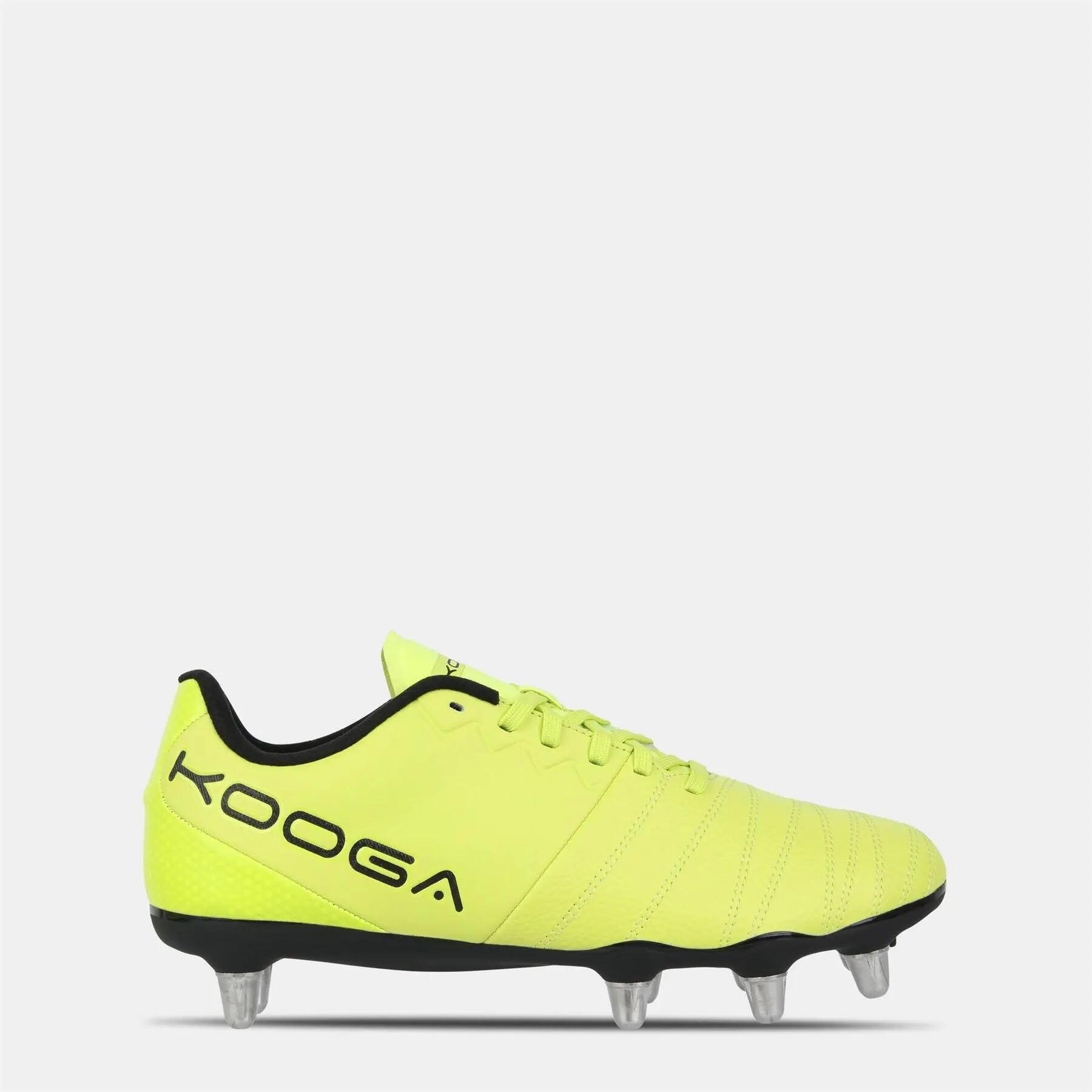 KooGa Mens Power SG Leather Rugby Boots