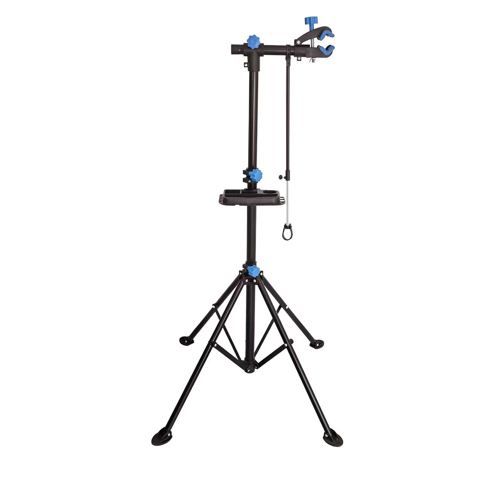 FitnessLab Adjustable Bike Repair Stand Bonus Tool Tray Home Bicycle Mechanic