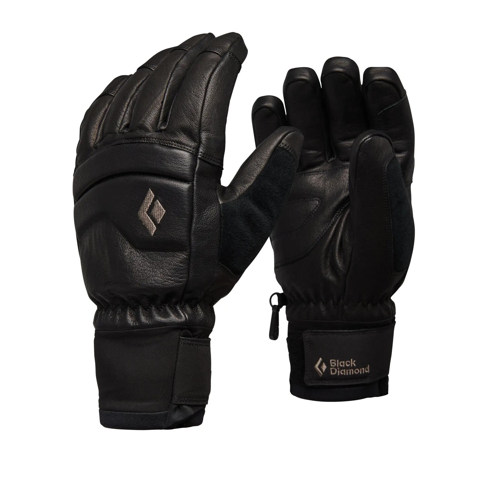 Guantes Black Diamond Spark cuero de cabra BD.dry impermeables PrimaLoft 2/7