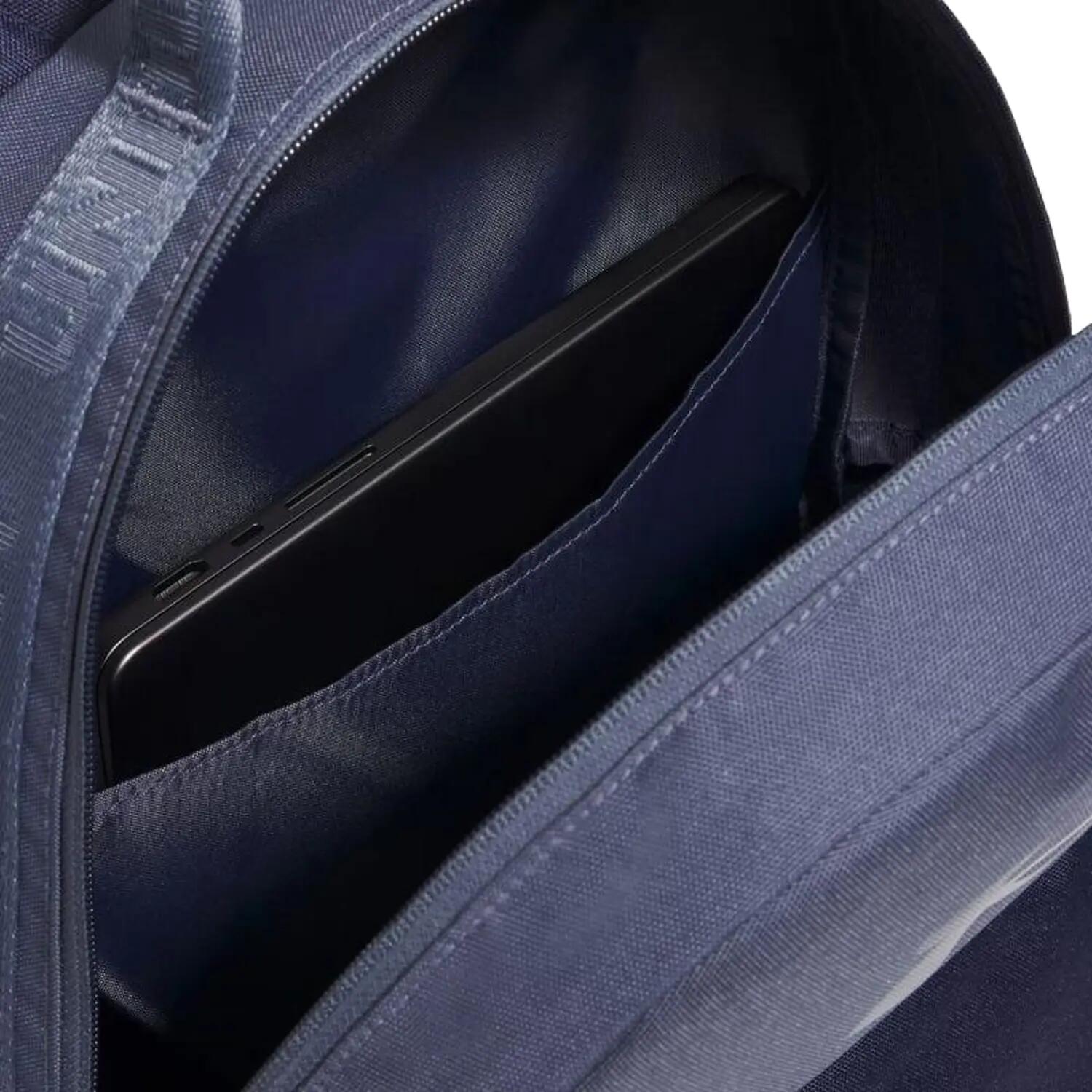 Rucksack "Loudon", Blockfarben, 25L Damen und Herren Dunkles Marineblau 3/7