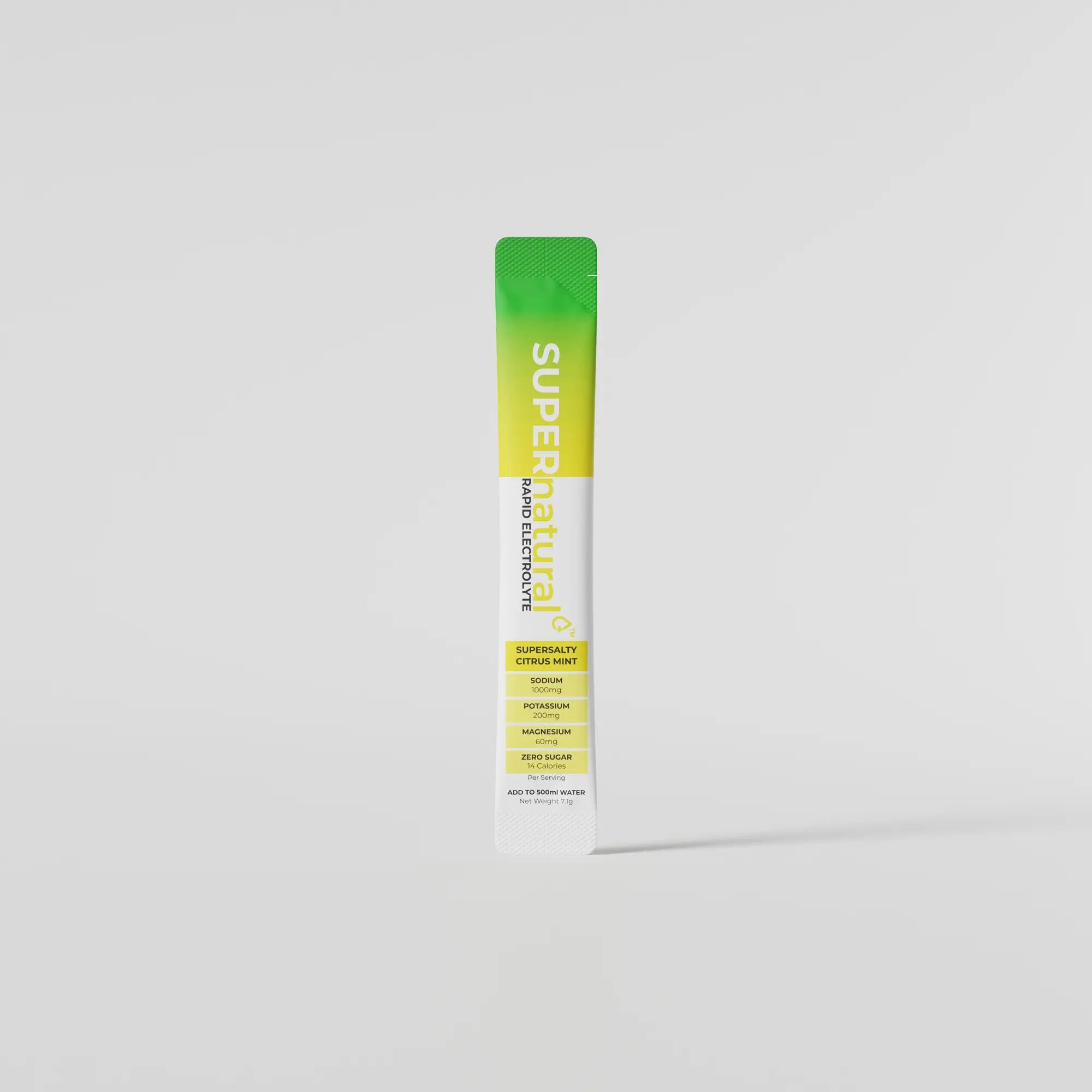 SUPERnatural⁺ RAPID ELECTROLYTES (10pcs) - CITRUS MINT