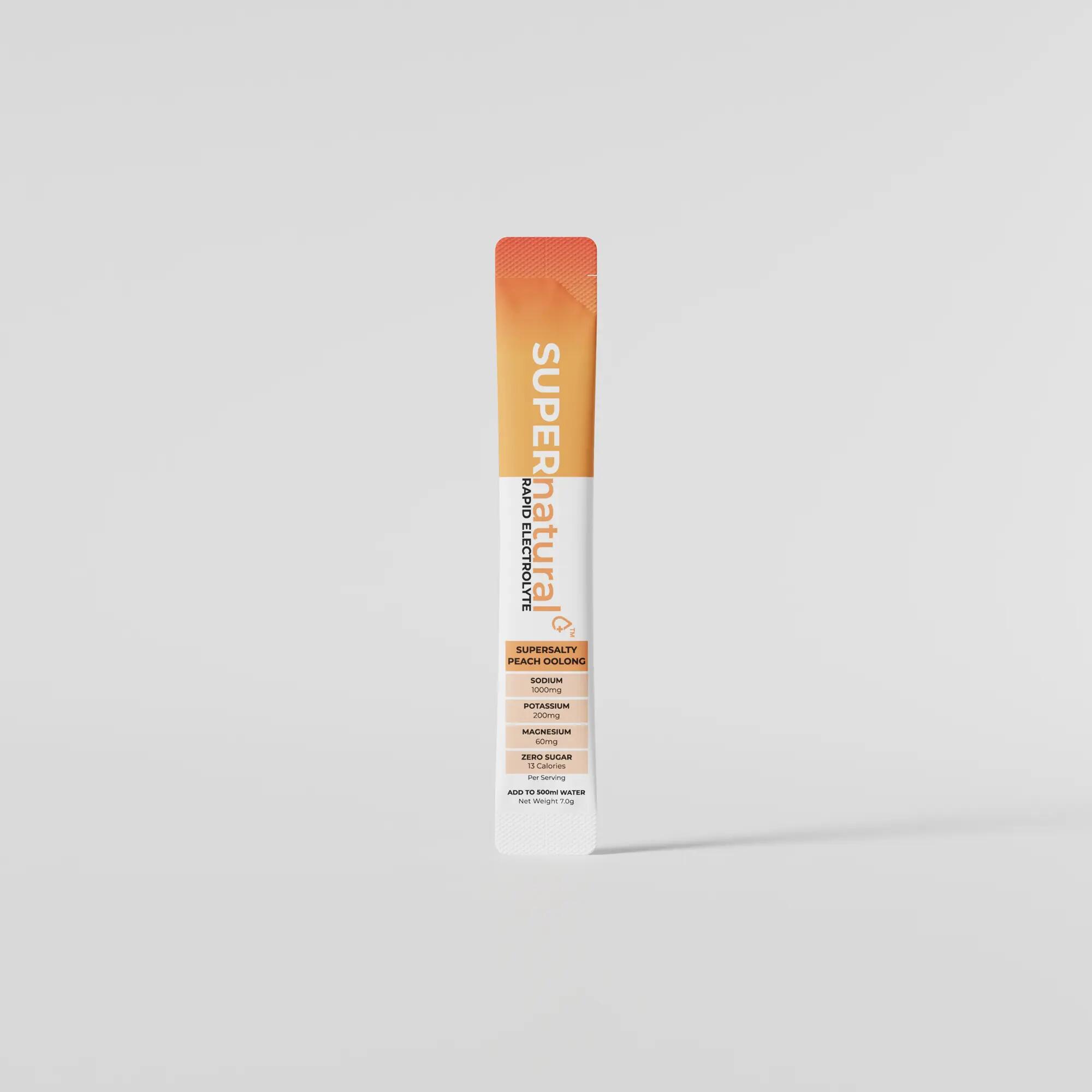 SUPERnatural⁺ RAPID ELECTROLYTES (10pcs) - PEACH OOLONG