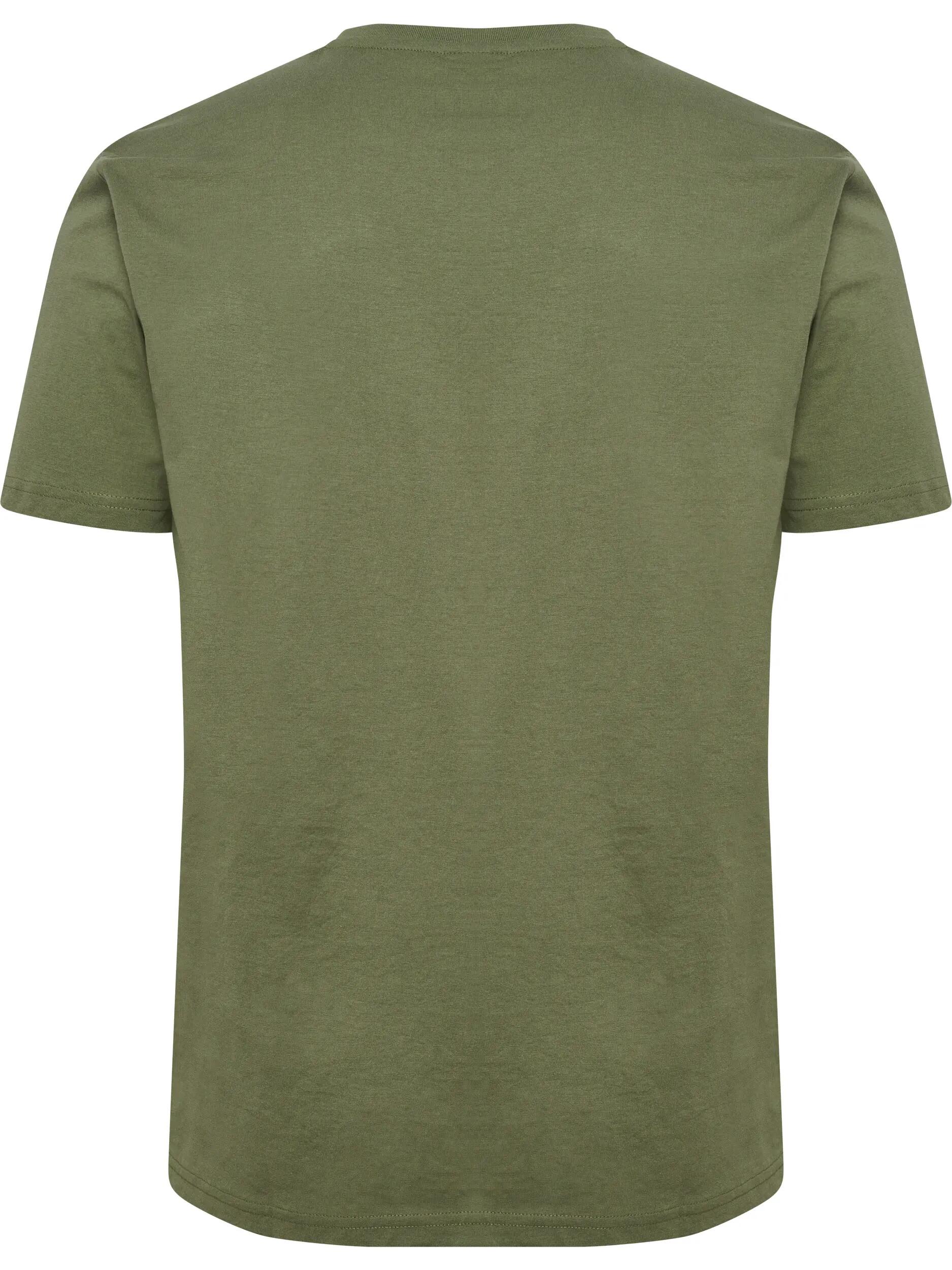 hummel hmlPULSE GRAPHIC T-SHIRT S/S in cotone biologico e poliestere riciclato 7/9