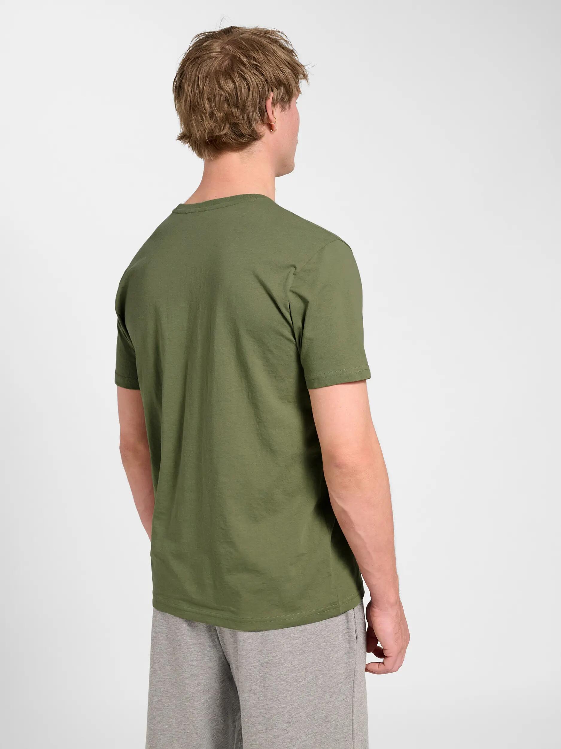 hummel hmlPULSE GRAPHIC T-SHIRT S/S in cotone biologico e poliestere riciclato 3/9