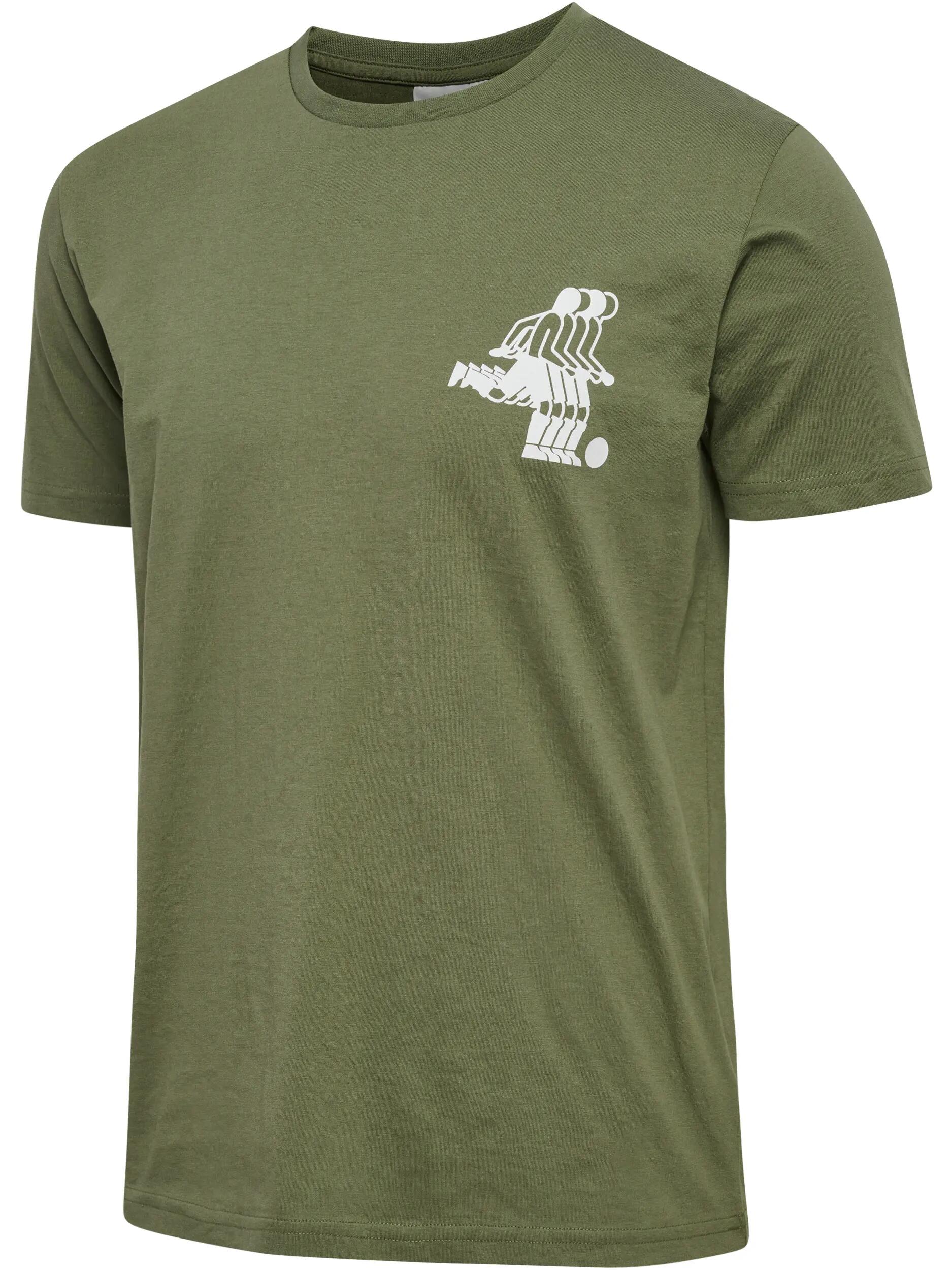 hummel hmlPULSE GRAPHIC T-SHIRT S/S in cotone biologico e poliestere riciclato 2/9