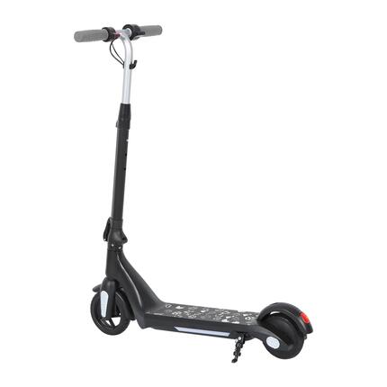Trottinette électrique légère pour enfants F601, guidon réglable, pliable, LED