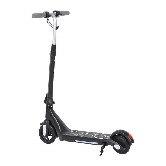 Trottinette électrique légère pour enfants F601, guidon réglable, pliable, LED
