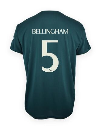Camiseta Real Madrid Adulto Bellingham 2026/27 Segunda Equipación Réplica Ofici