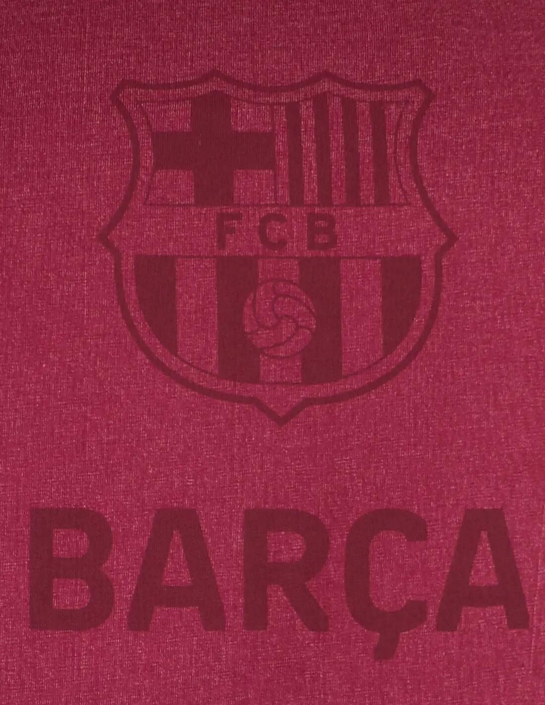 Camiseta FC Barcelona Adulto Oversize Wash Garnet Barça Lifestyle 2/3