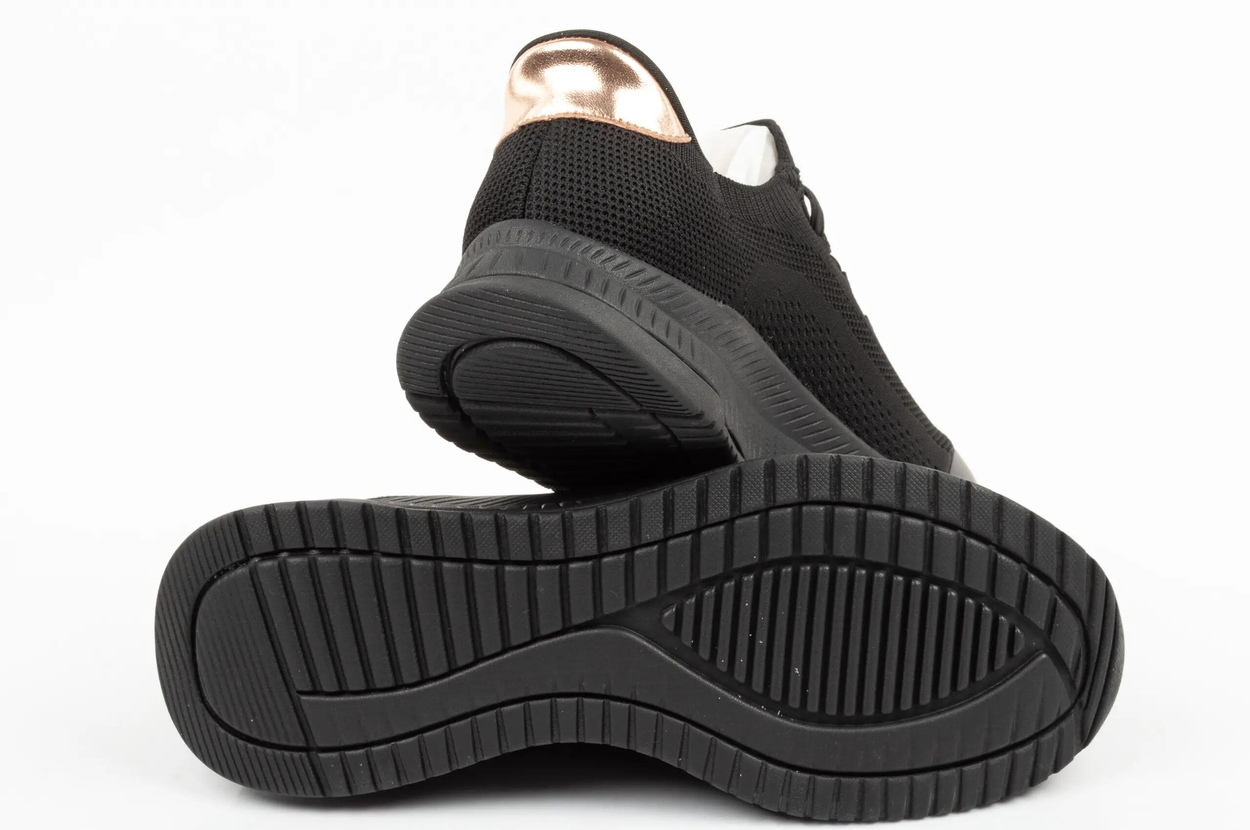 Zapatillas Skechers Mujer Bobs Squad 4 Negro 8/9