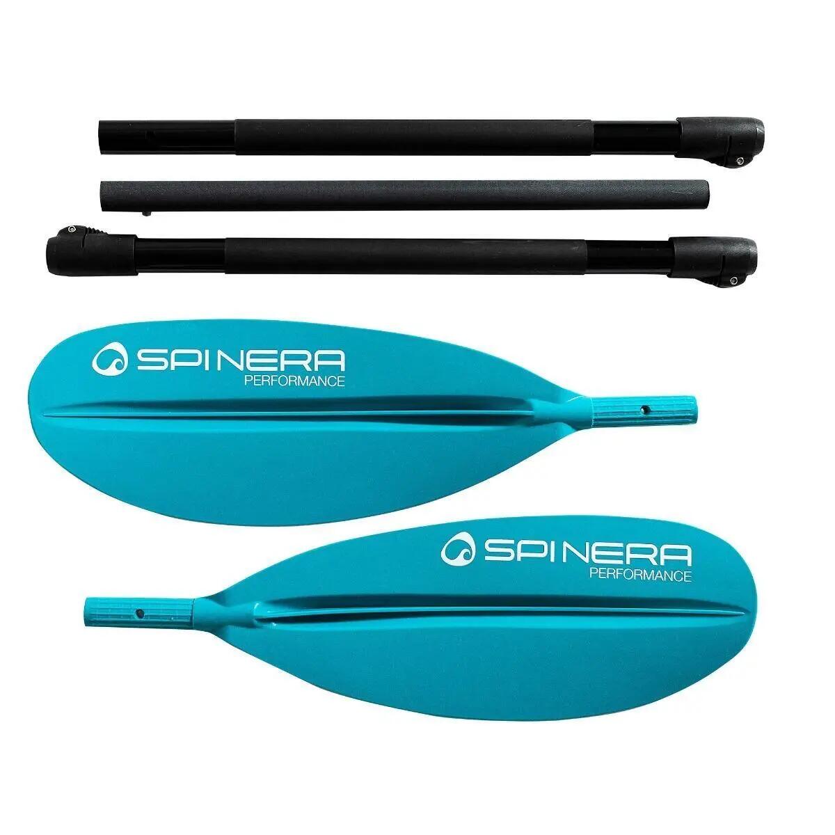 Pádlo SPINERA Kayak Performance Fiber 5D BLUE BLUE 2/4