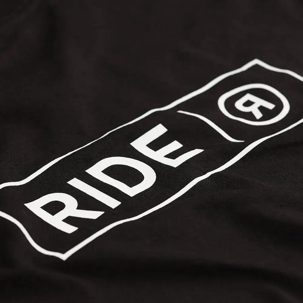 Triko RIDE Logo S/S BLACK 3/3