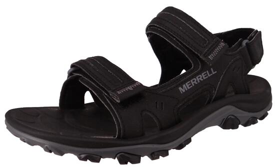 Merrell Herren Wander-Sandalen Sandalen Huntington Sport Convert J036871 Schwarz