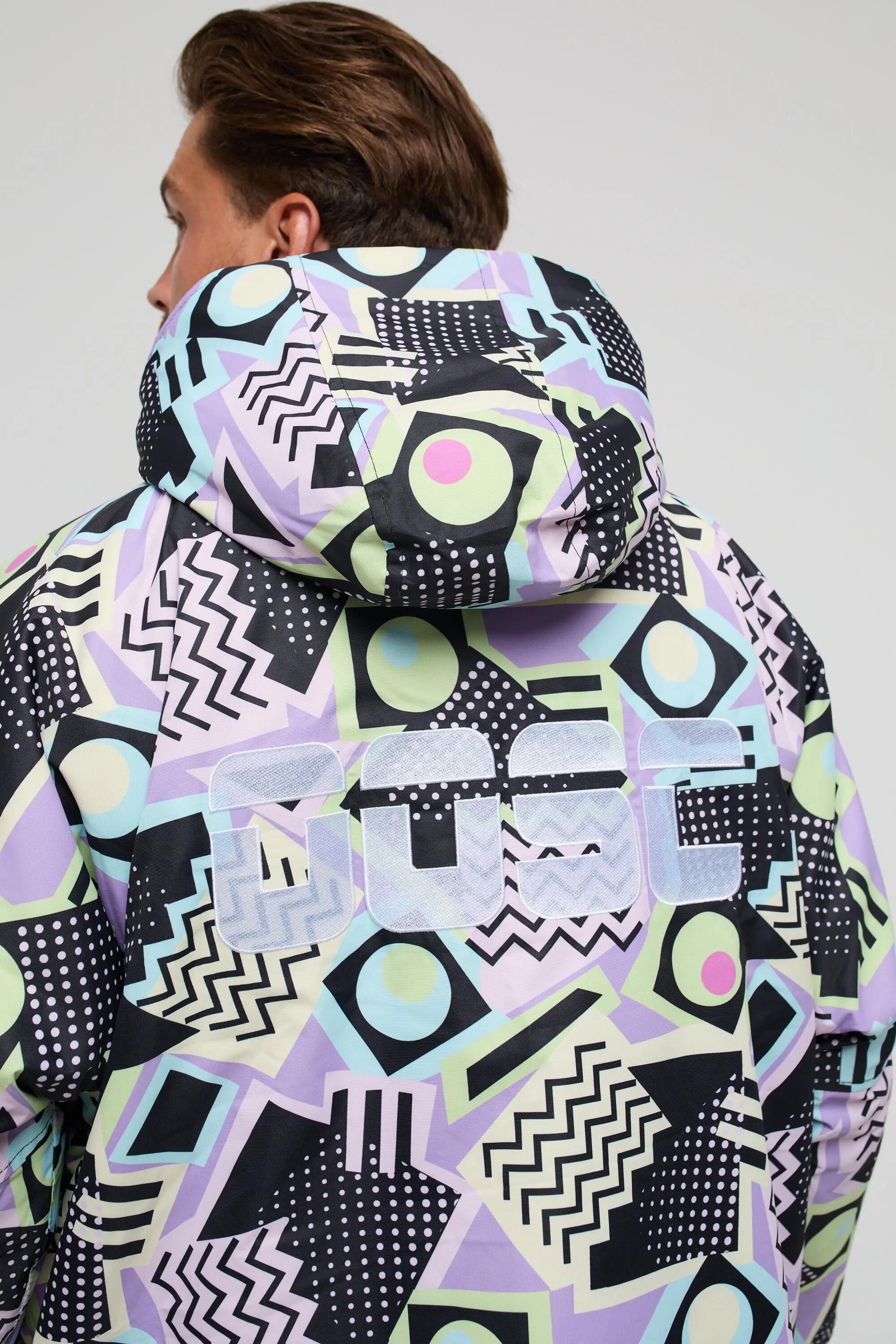 Homme Poncho de Changement Sherpa Saved By The Bell 3/7