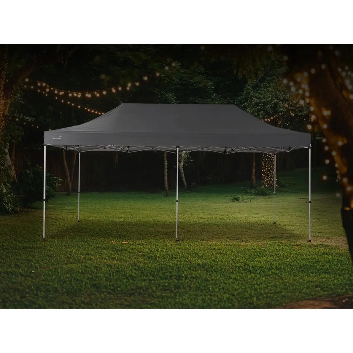 Second hand - Padiglione Solvorn 6 x 3 m - impermeabile - ignifugo - UV 50+ - 2m 6/15