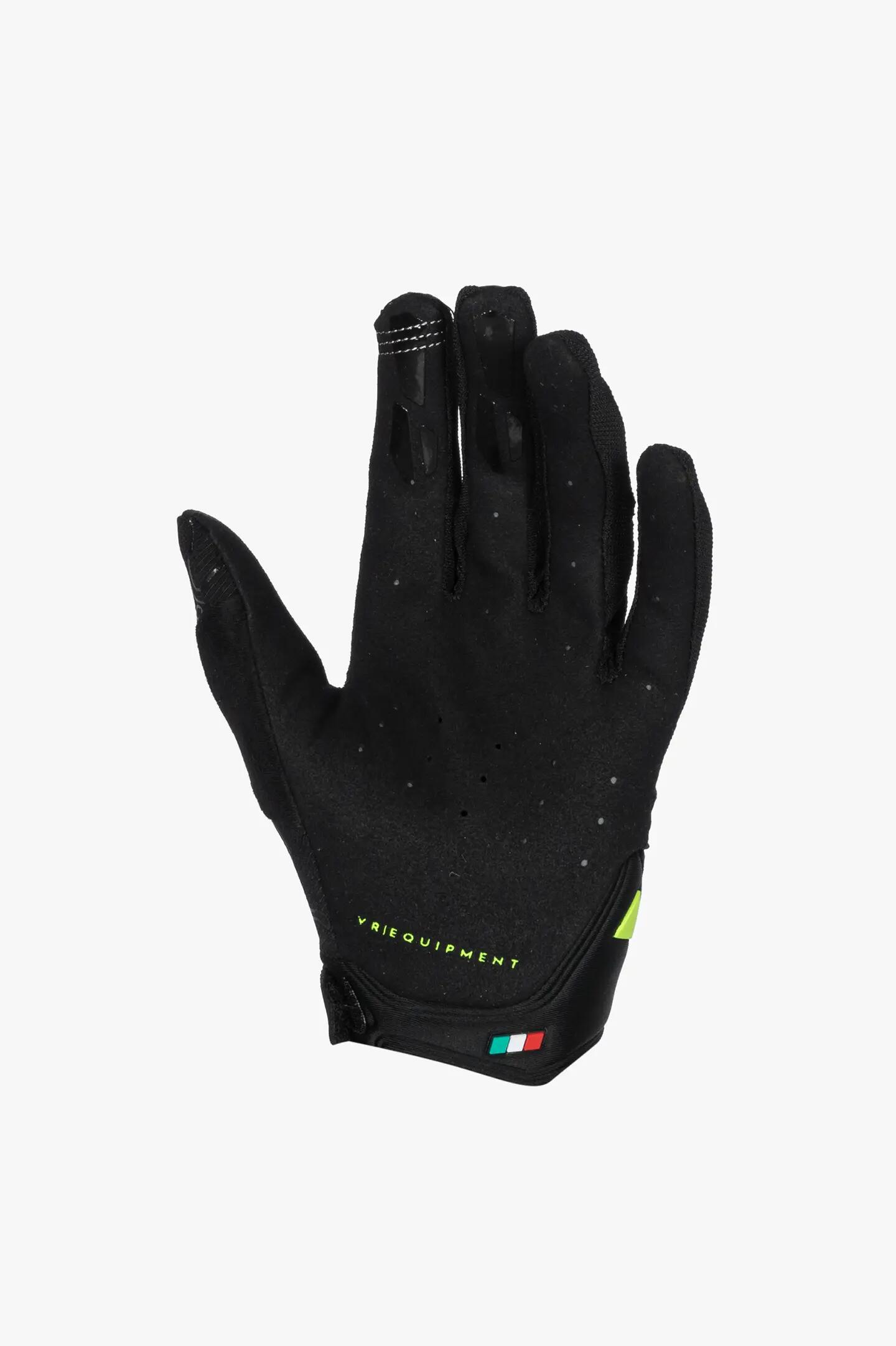 luvas - motocross - homem - conforto, boa aderência - preto 2/2