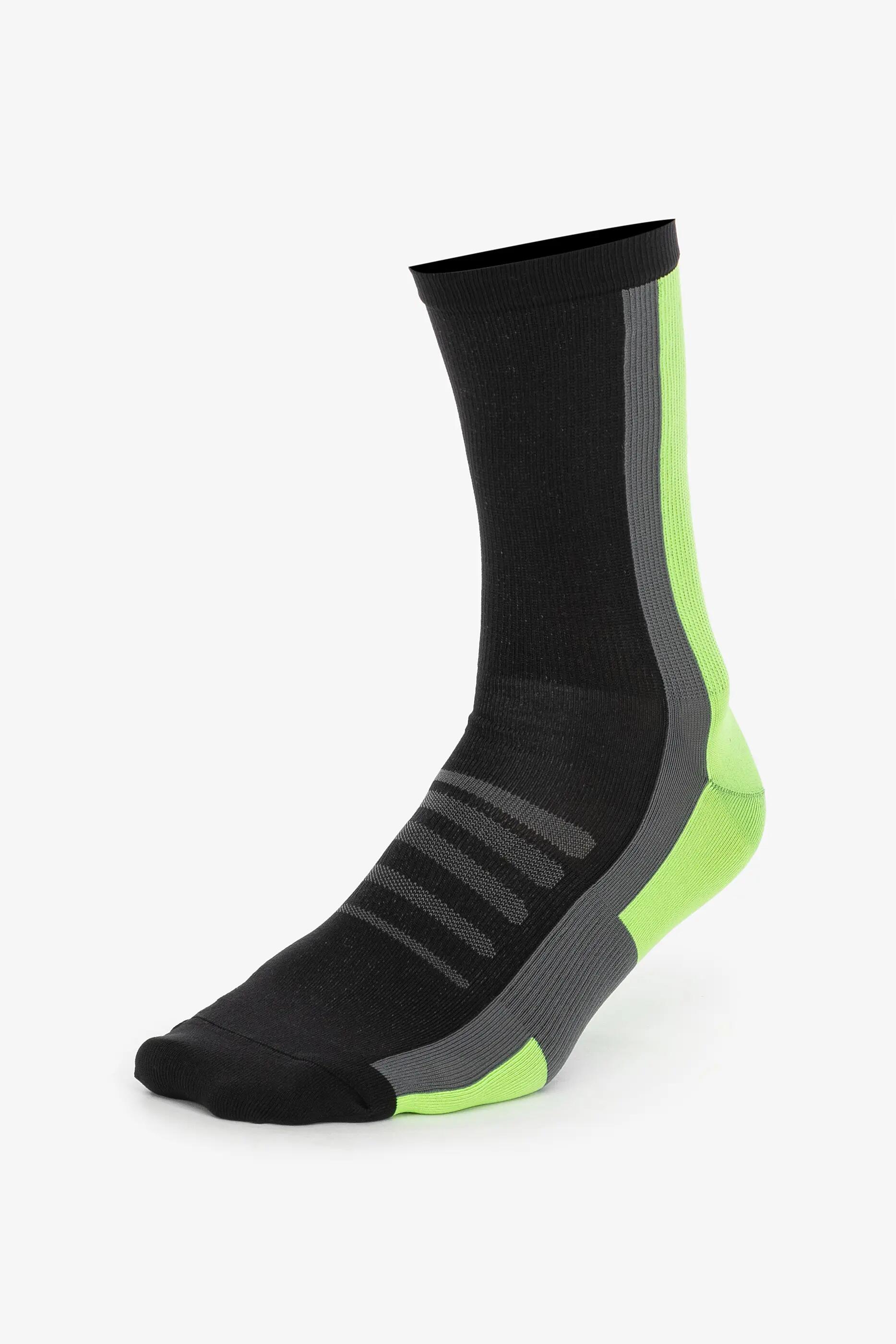 Meias - Motocross - Homem - Conforto e boa aderência - amarelo fluo 2/2
