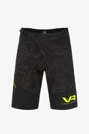 Herren - MTB - Shorts - Bequem, Bewegungsfreiheit - Schwarz