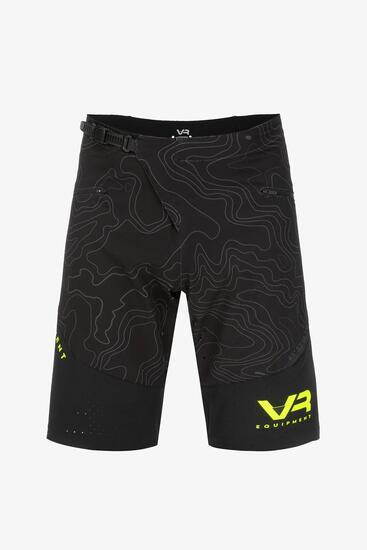 Herren - MTB - Shorts - Bequem, Bewegungsfreiheit - Schwarz
