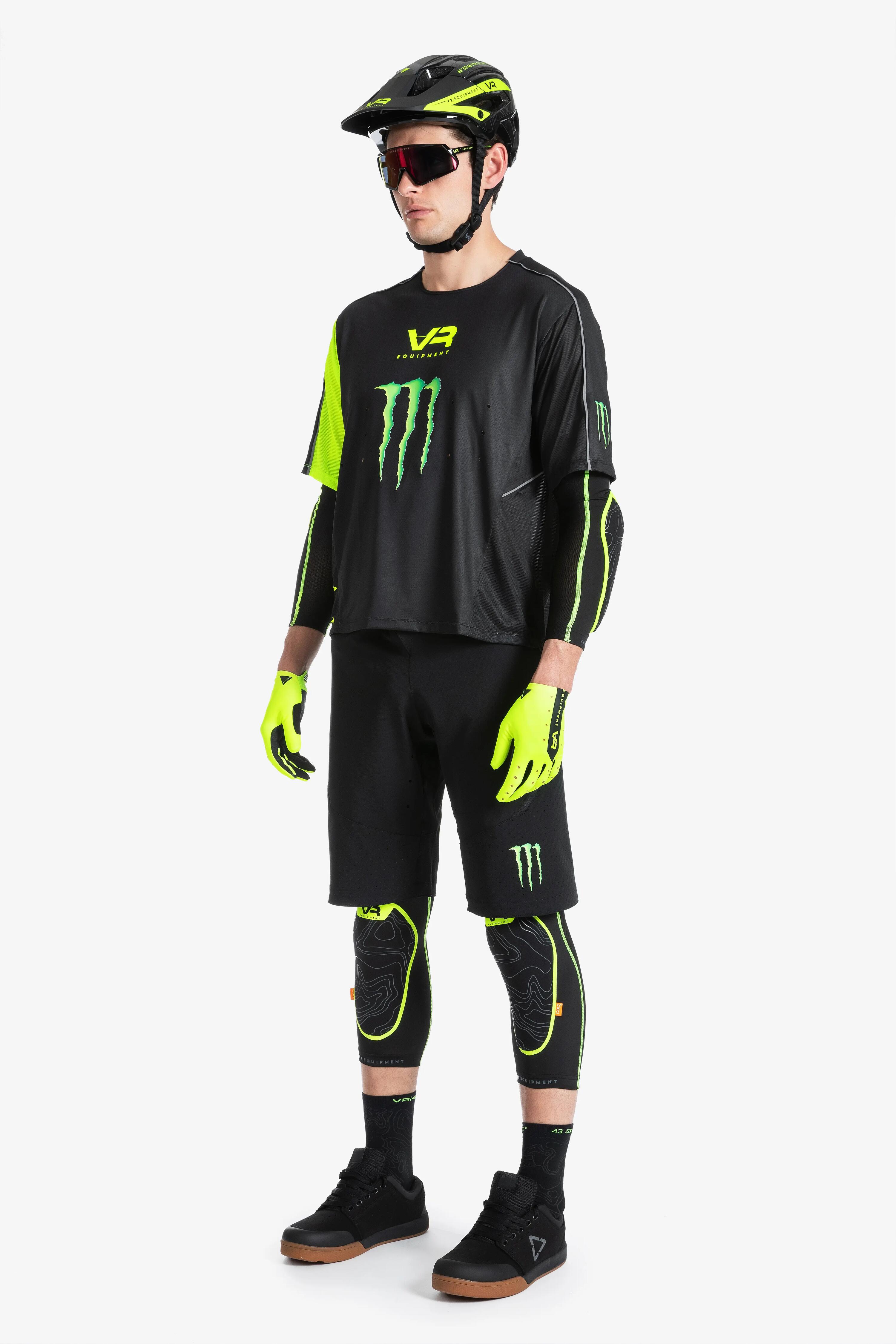 T-shirt - Motocross - Homem - mangas curtas, gola redonda - Preto 7/7