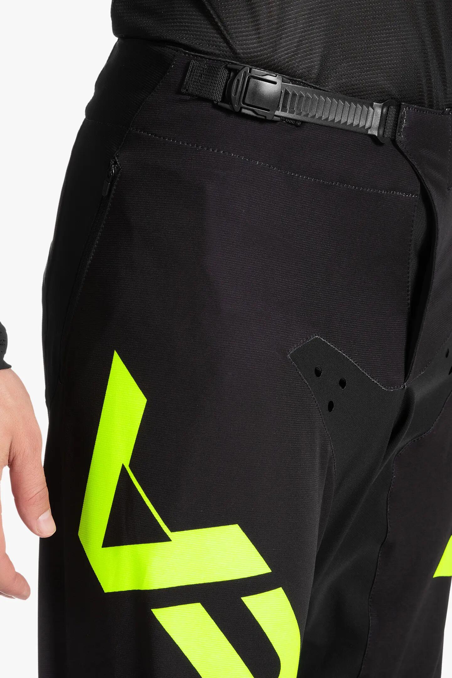 Pantalón - Motocross - Hombre - cómodo, versátil - Negro 5/7