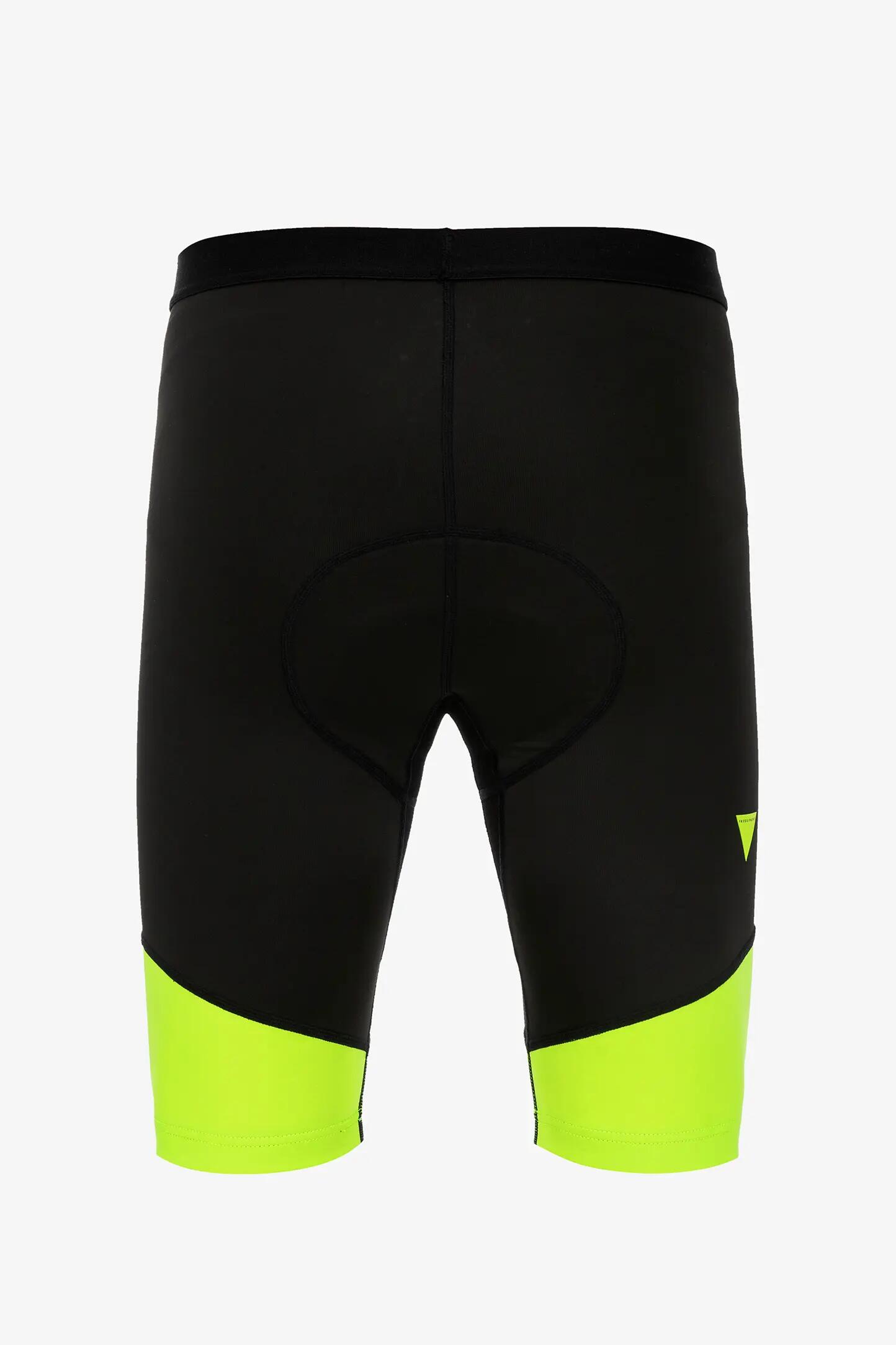 Calções - Motocross - Homem - Confortáveis, flexíveis - Preto/Verde claro 2/5