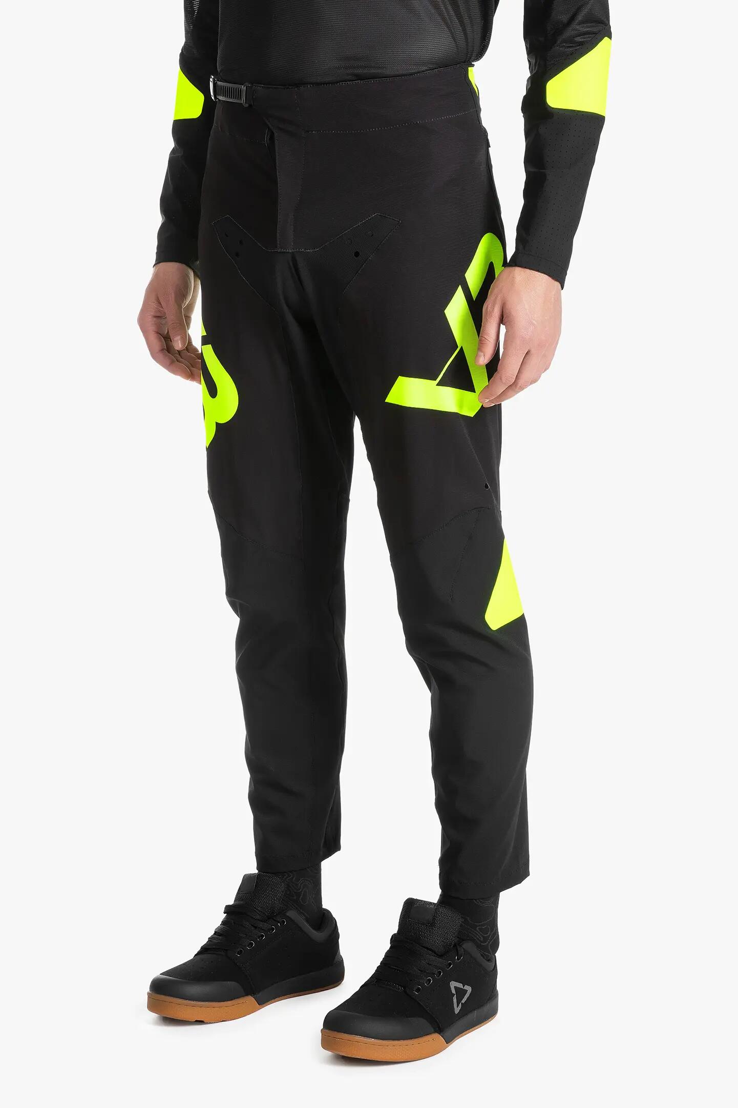 Pantalón - Motocross - Hombre - cómodo, versátil - Negro 3/7
