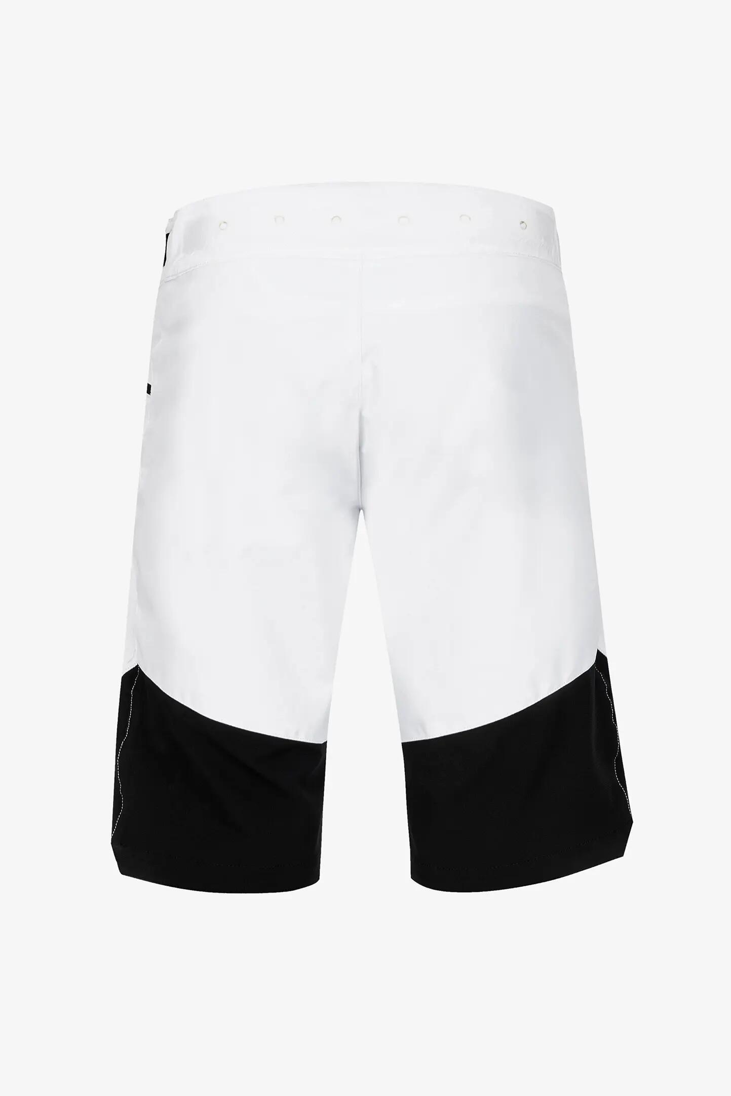 pantaloncini - motocross - uomo - comodi e versatili - bianco. 2/7