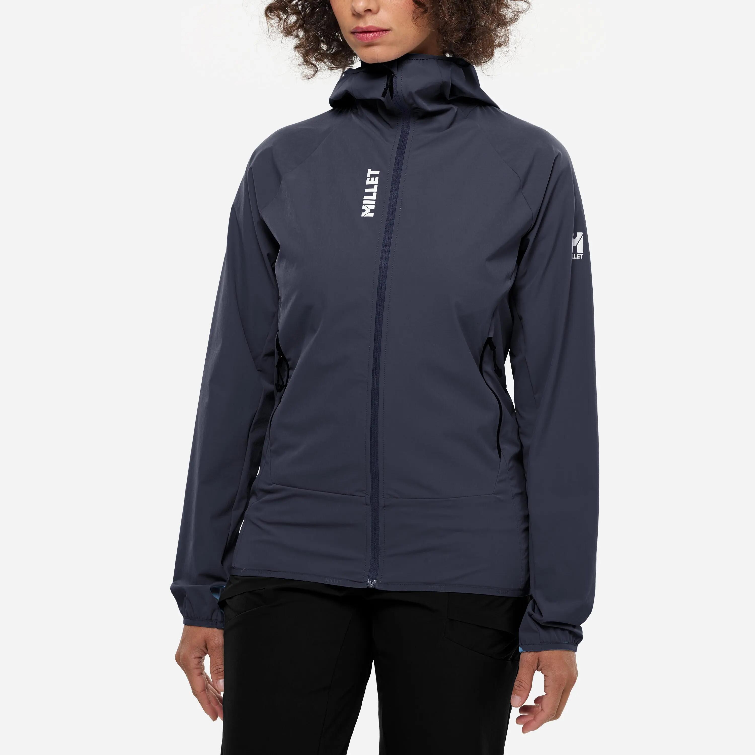 Veste Softshell Alpinisme pour femme KAMET XCS LIGHT HOODIE 3/3