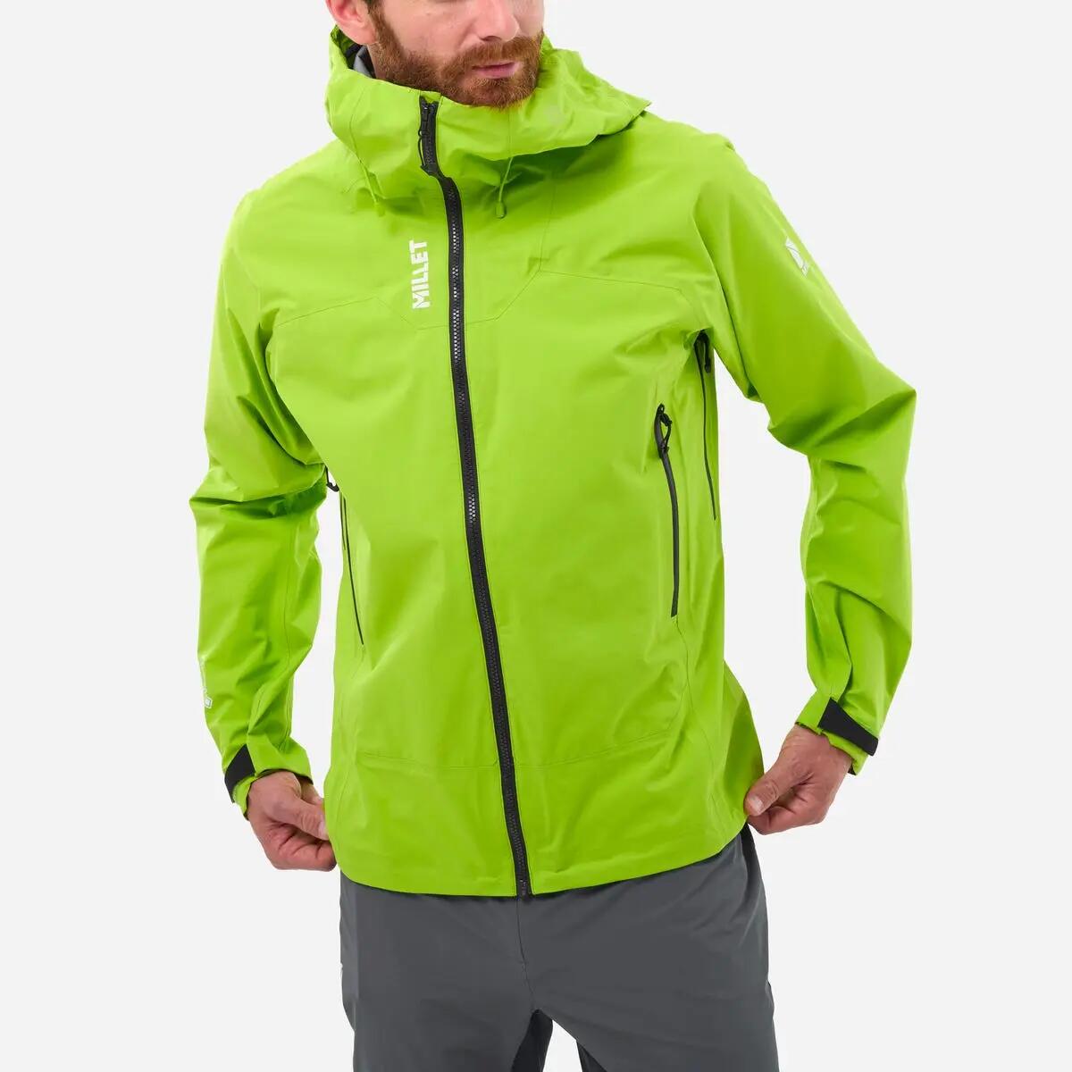 Chaqueta Alpinismo Hombre Kamet Gore-Tex Impermeable y Transpirable 5/5