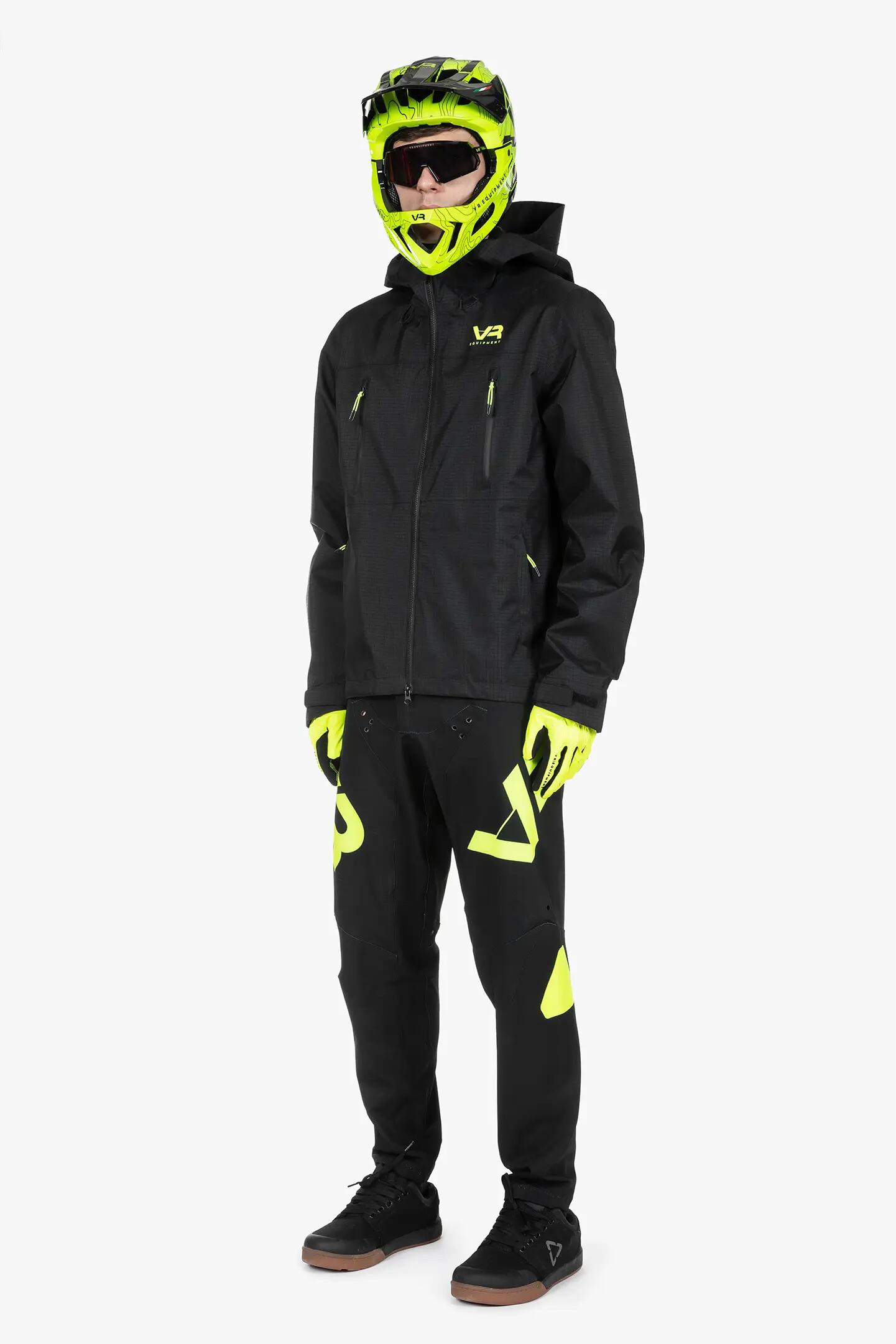 Casaco - Motocross - Homem - confortável, versátil, estilo diário - preto 6/6